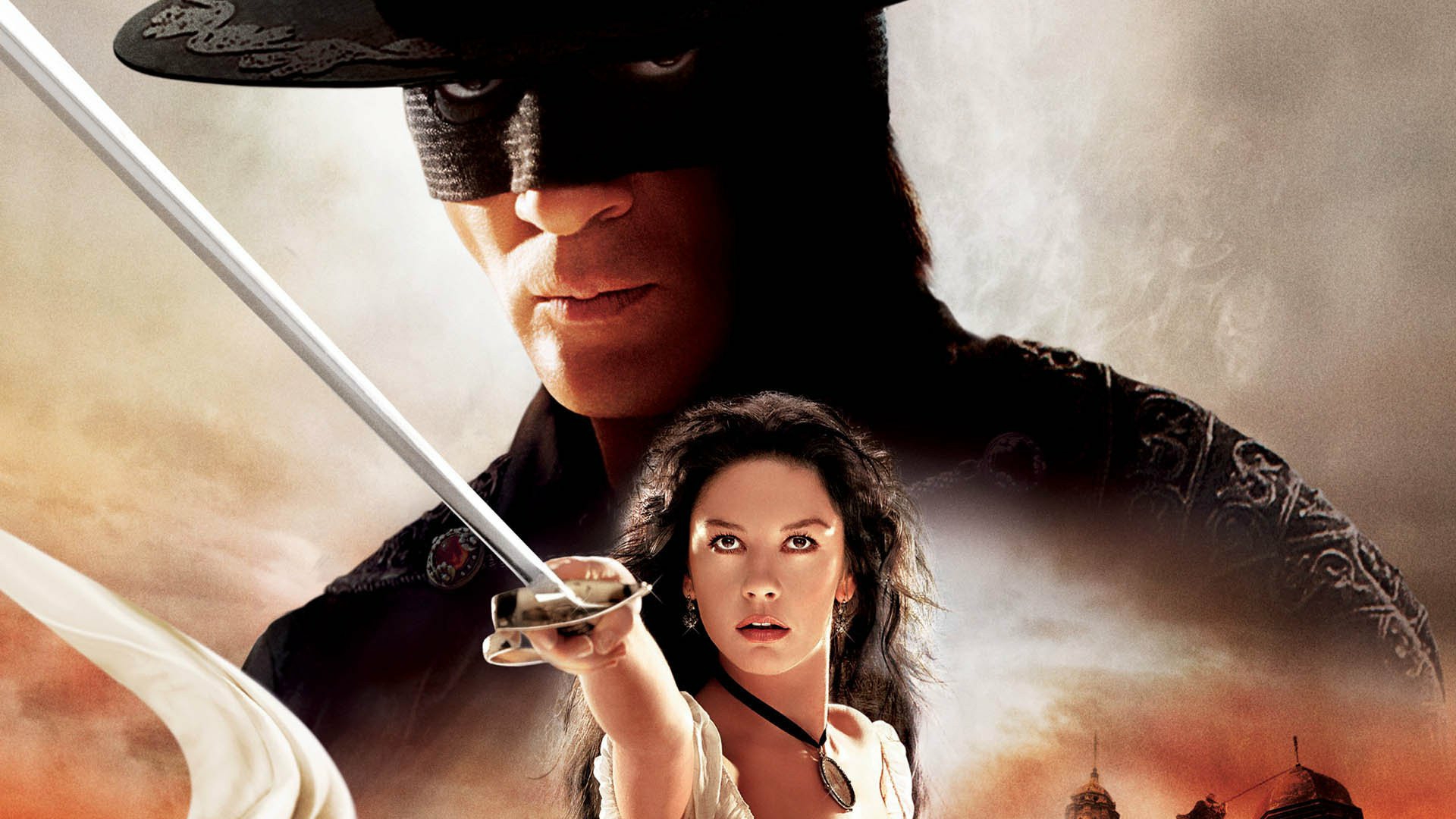 Zorro and Elena from The Mask of Zorro HD Wallpaper