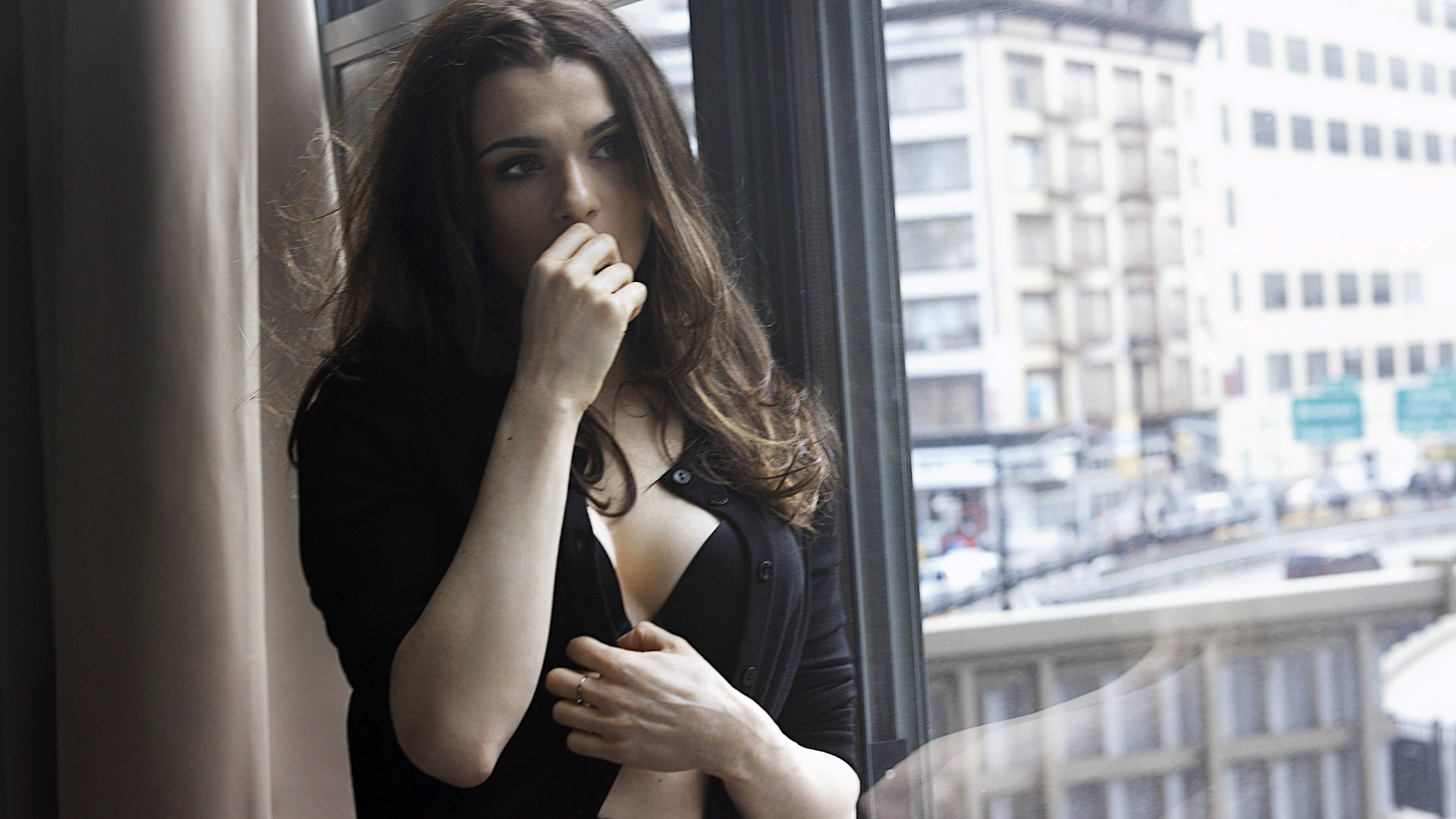 Rachel Weisz by the Window HD Wallpaper