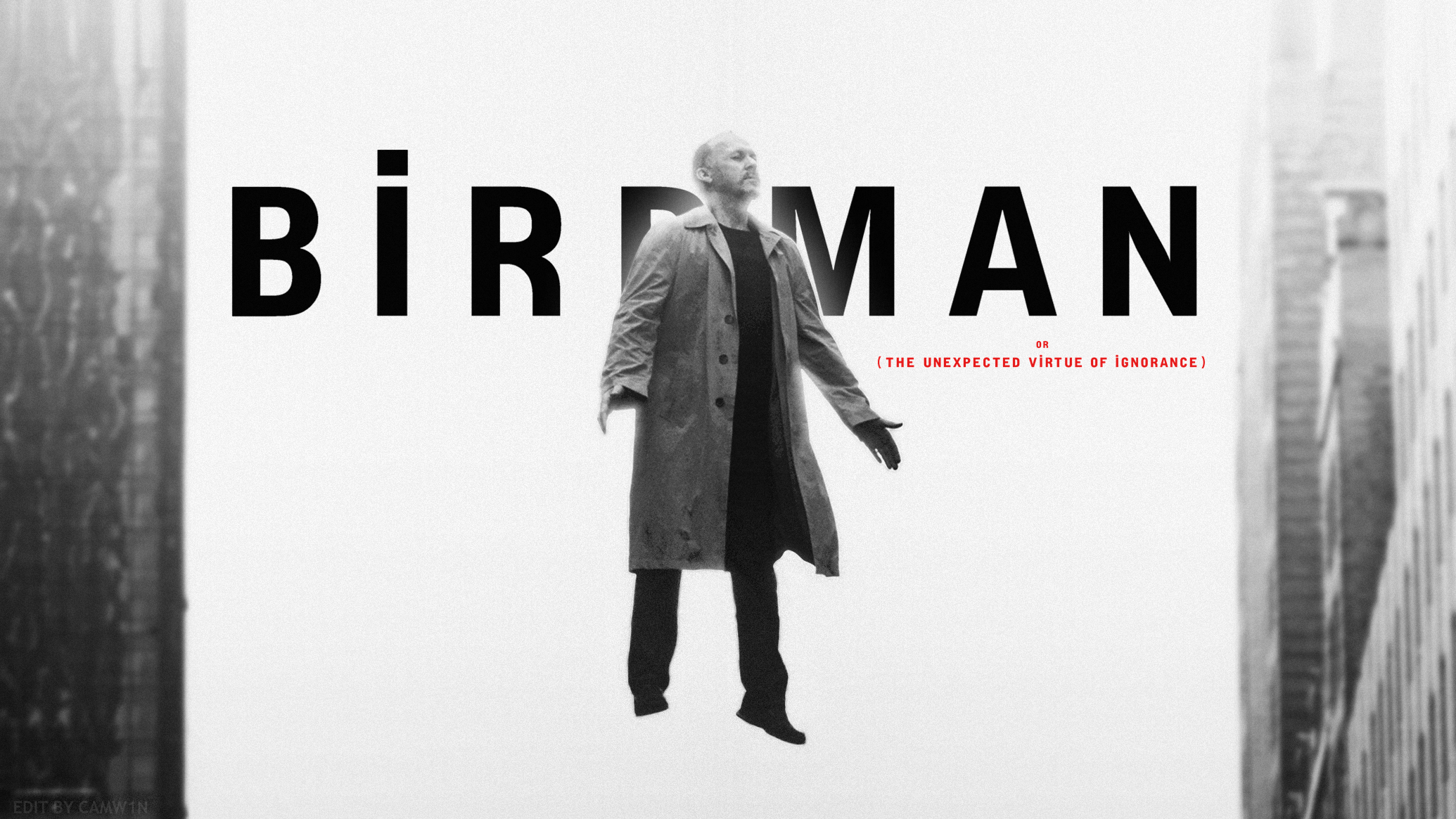 Birdman or The Unexpected Virtue of Ignorance movie poster HD Wallpaper