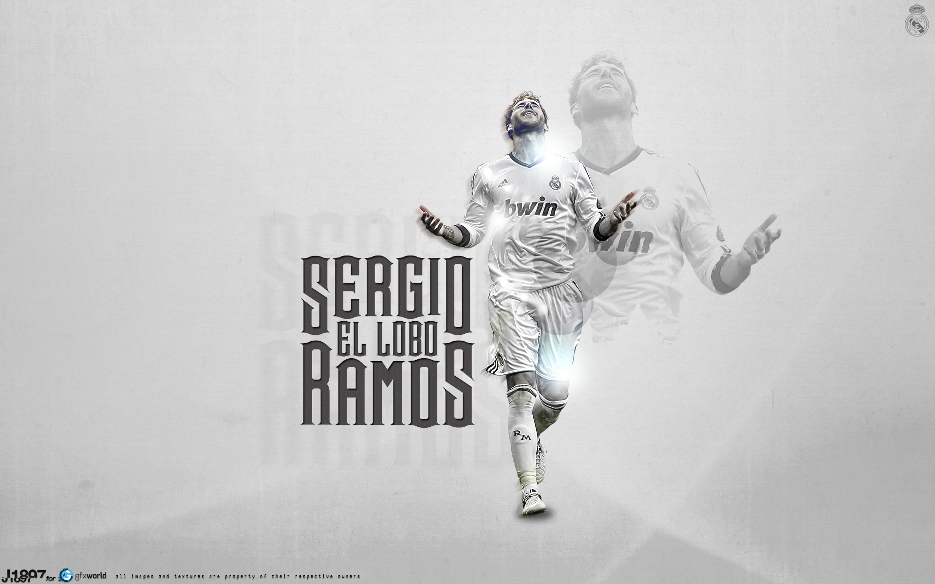 Sergio Ramos El Lobo Real Madrid HD Wallpaper