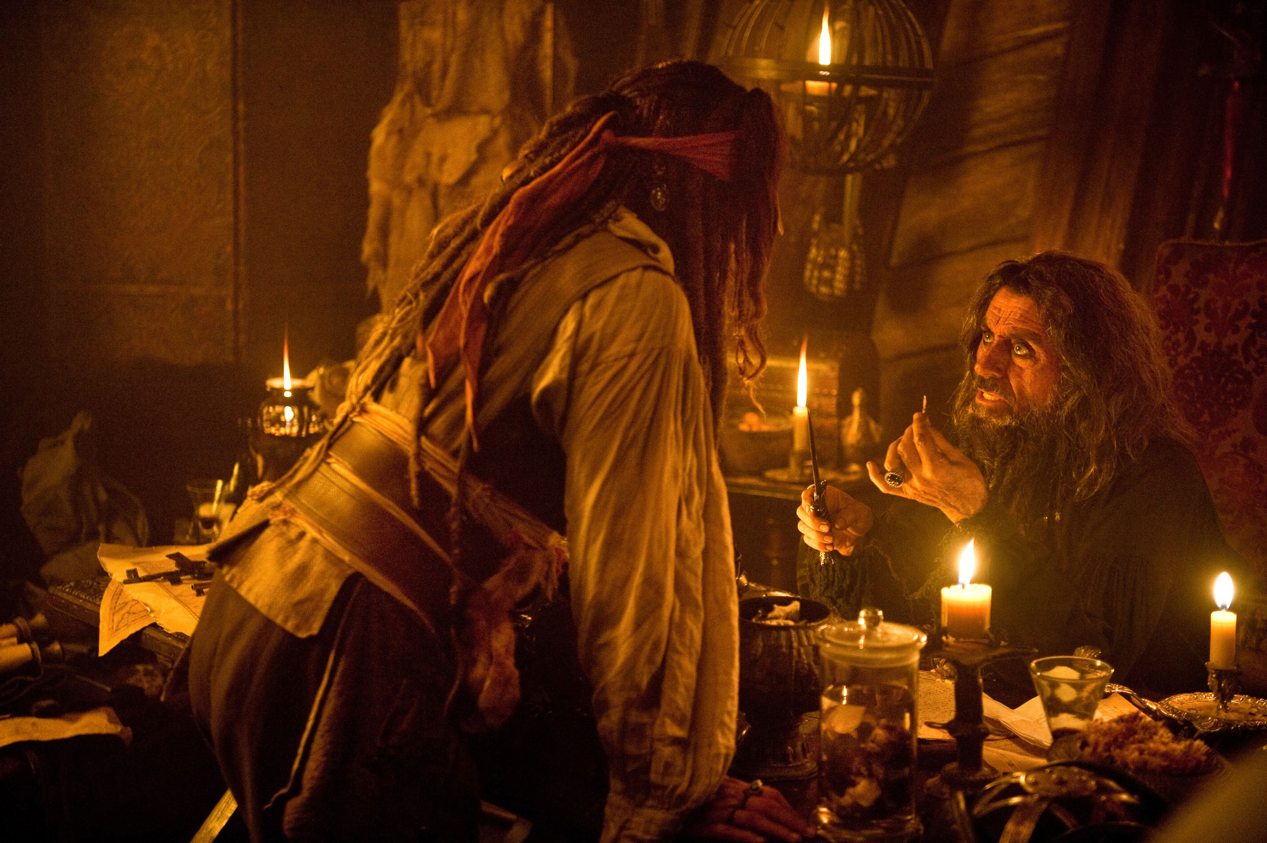 Ian McShane in Pirates of the Caribbean HD Wallpaper