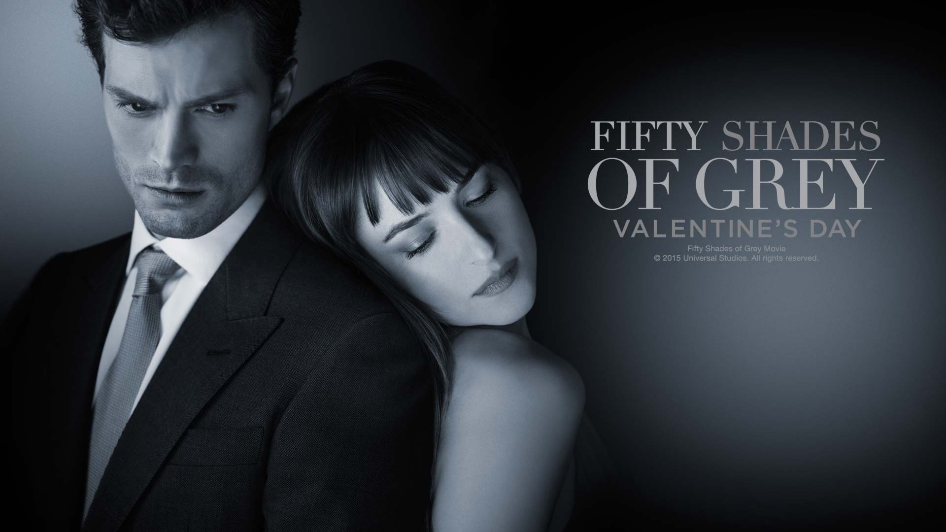 Fifty Shades of Grey Valentine's Day Movie Poster HD Wallpaper