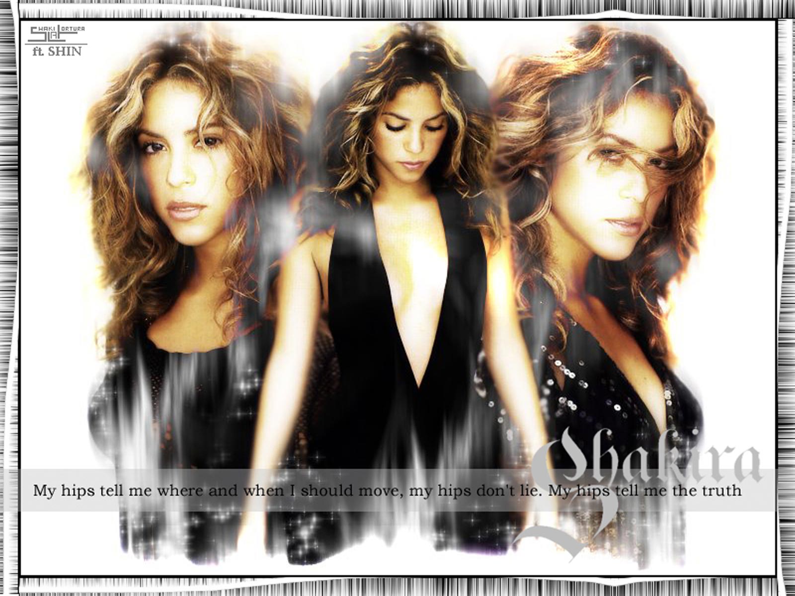 Shakira ft. SHIN HD Wallpaper