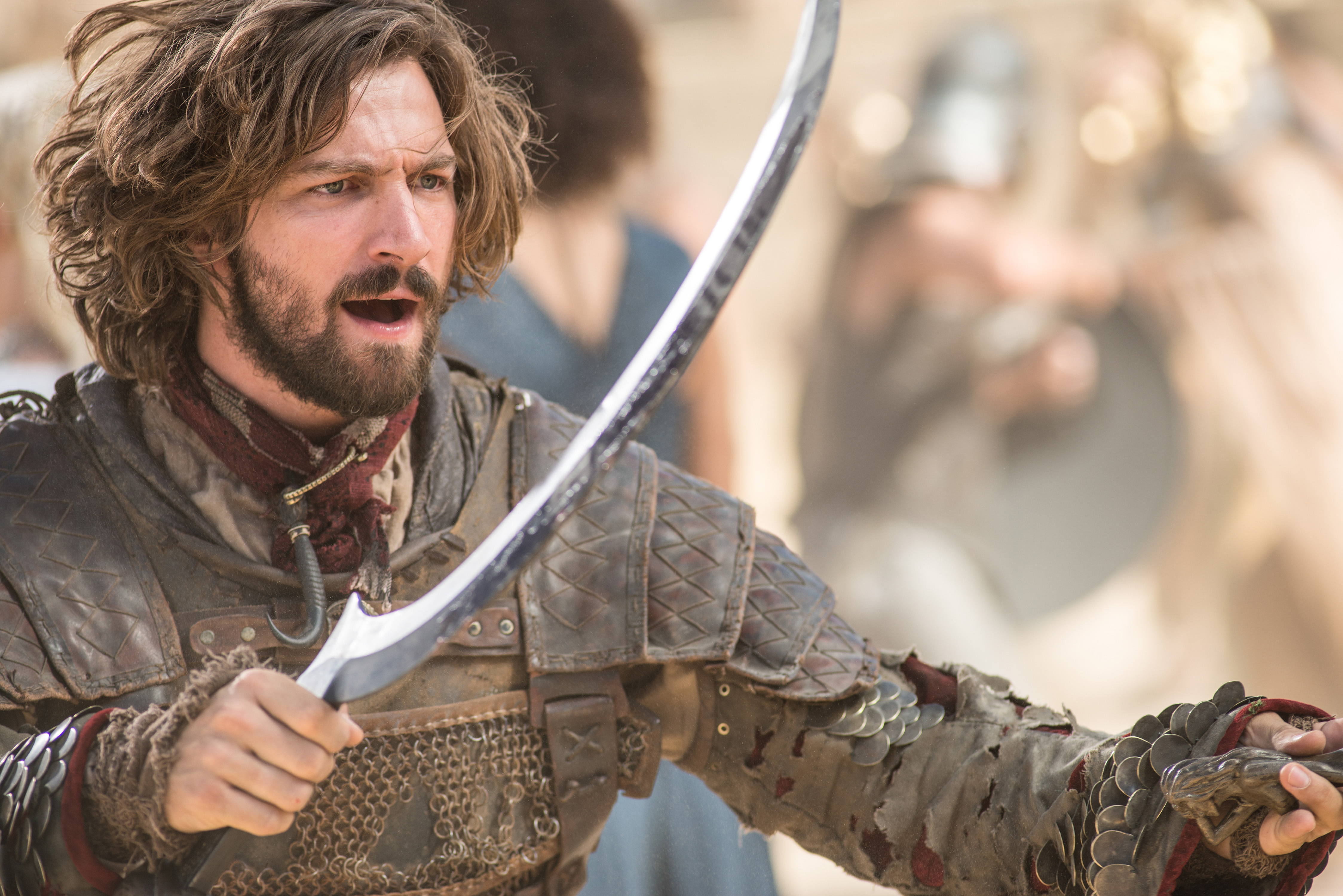 Michiel Huisman as Daario Naharis in Game of Thrones HD Wallpaper