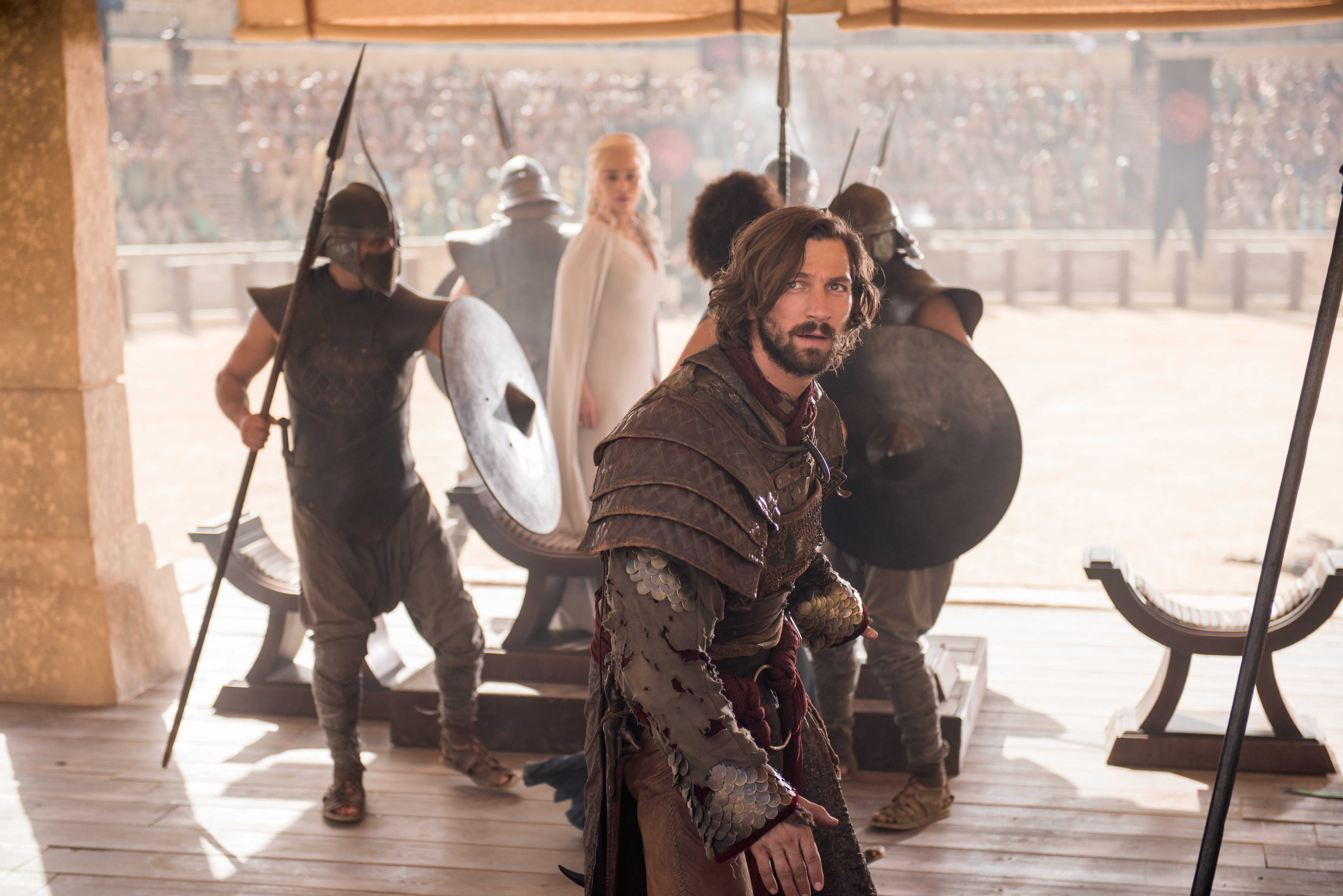 Daenerys Targaryen and Daario Naharis in Meereen HD Wallpaper