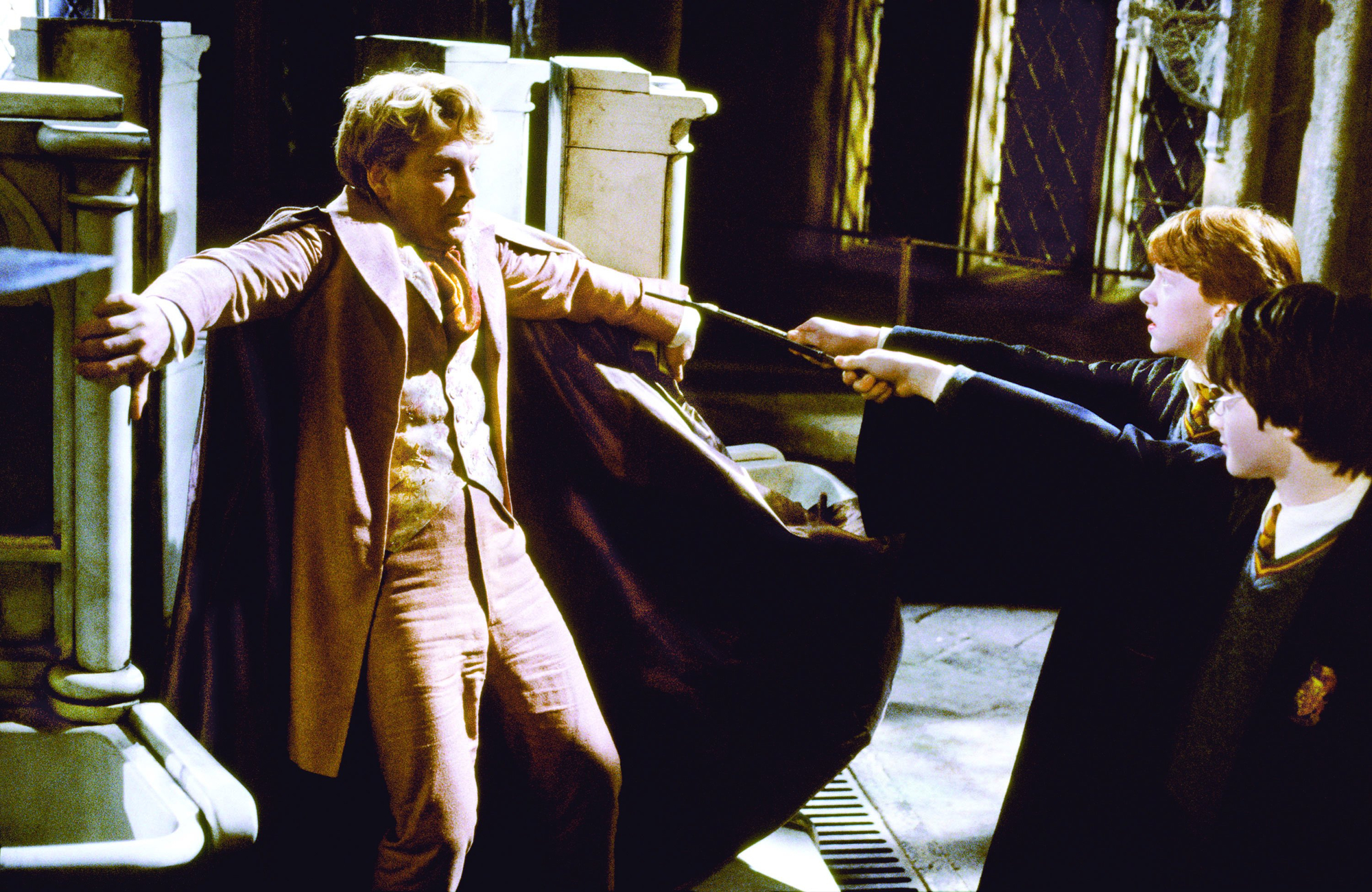 Gilderoy Lockhart, Ron Weasley, and Harry Potter from Harry Potter HD Wallpaper