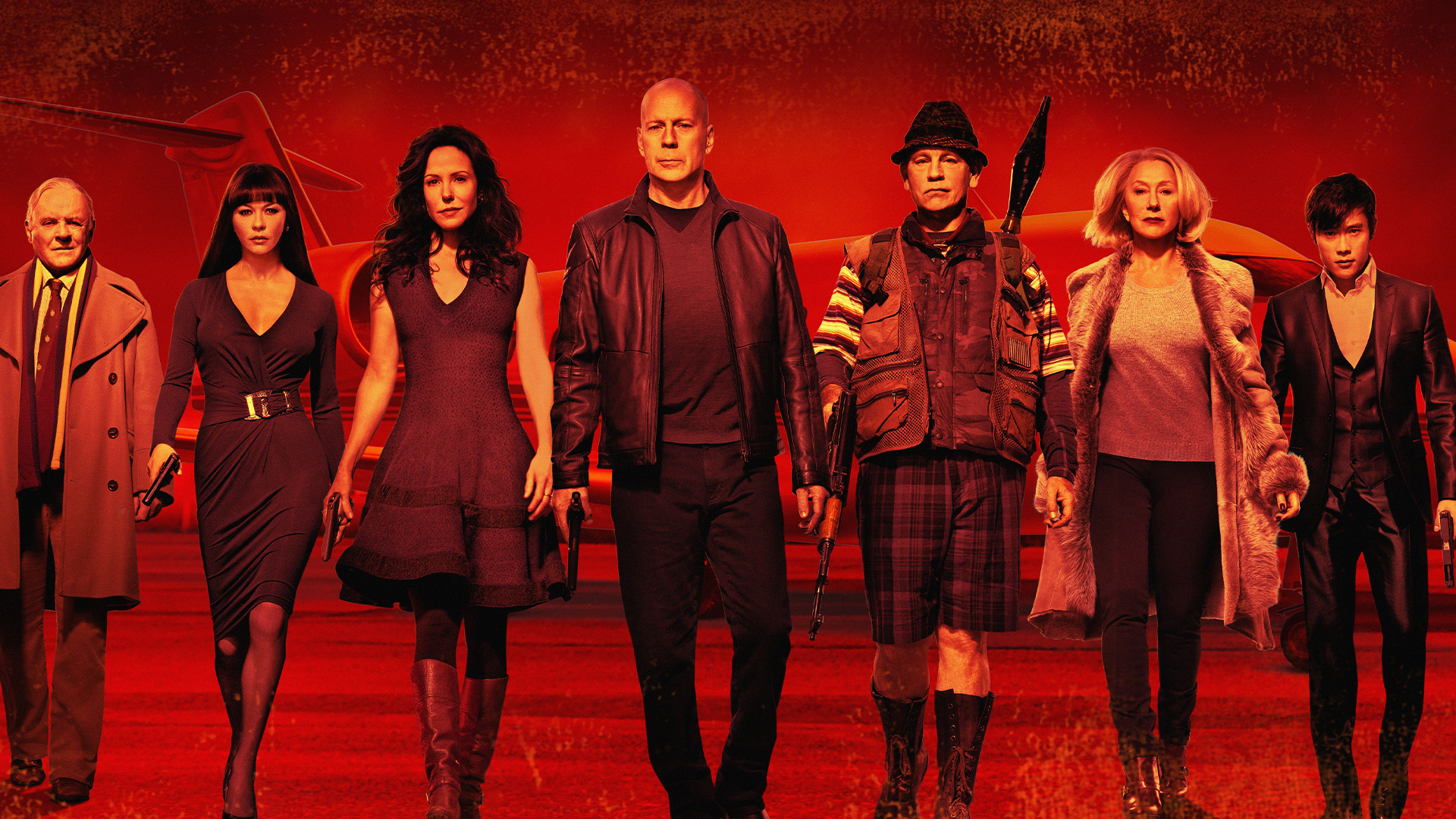 RED 2 cast HD Wallpaper