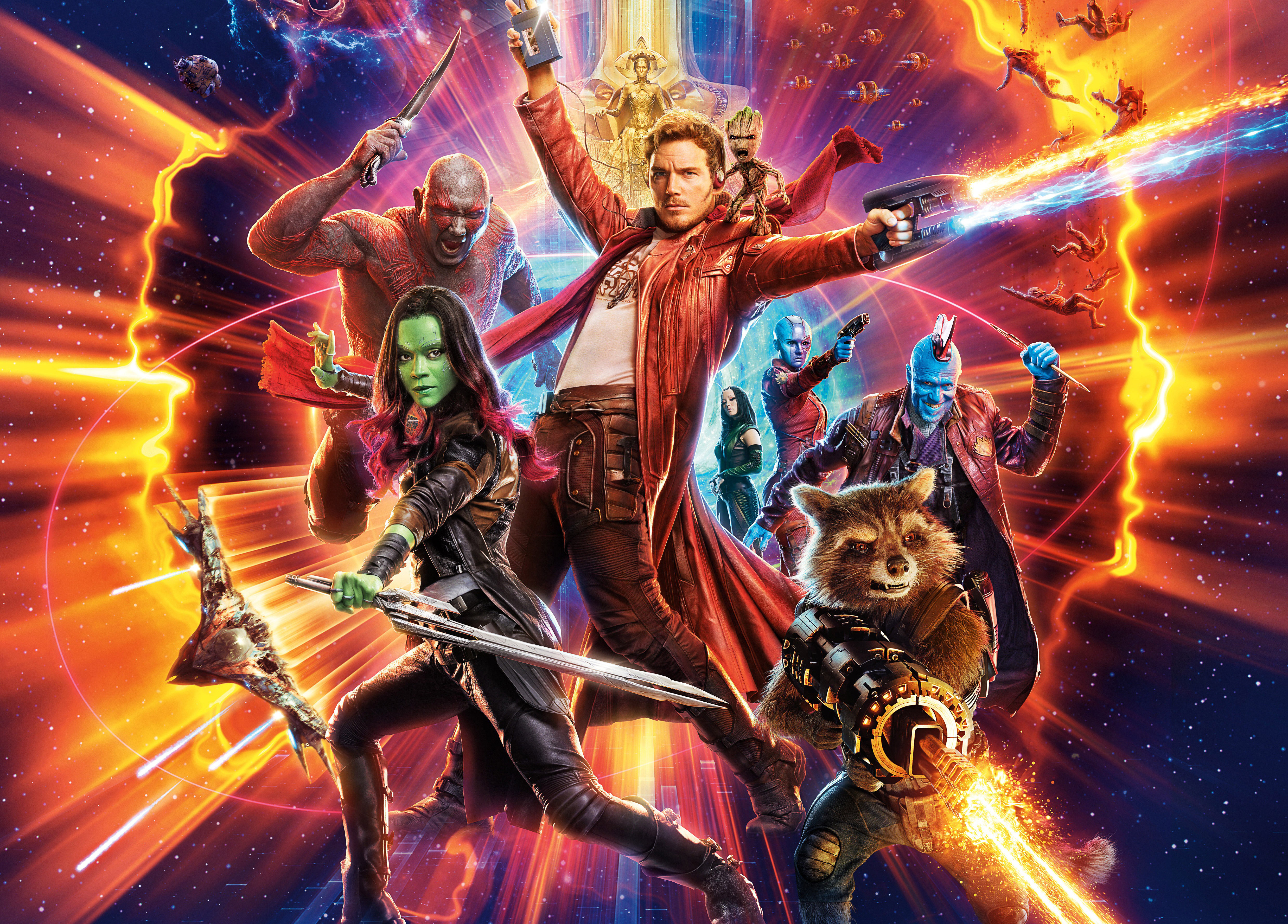 Guardians of the Galaxy Vol. 2 Poster HD Wallpaper