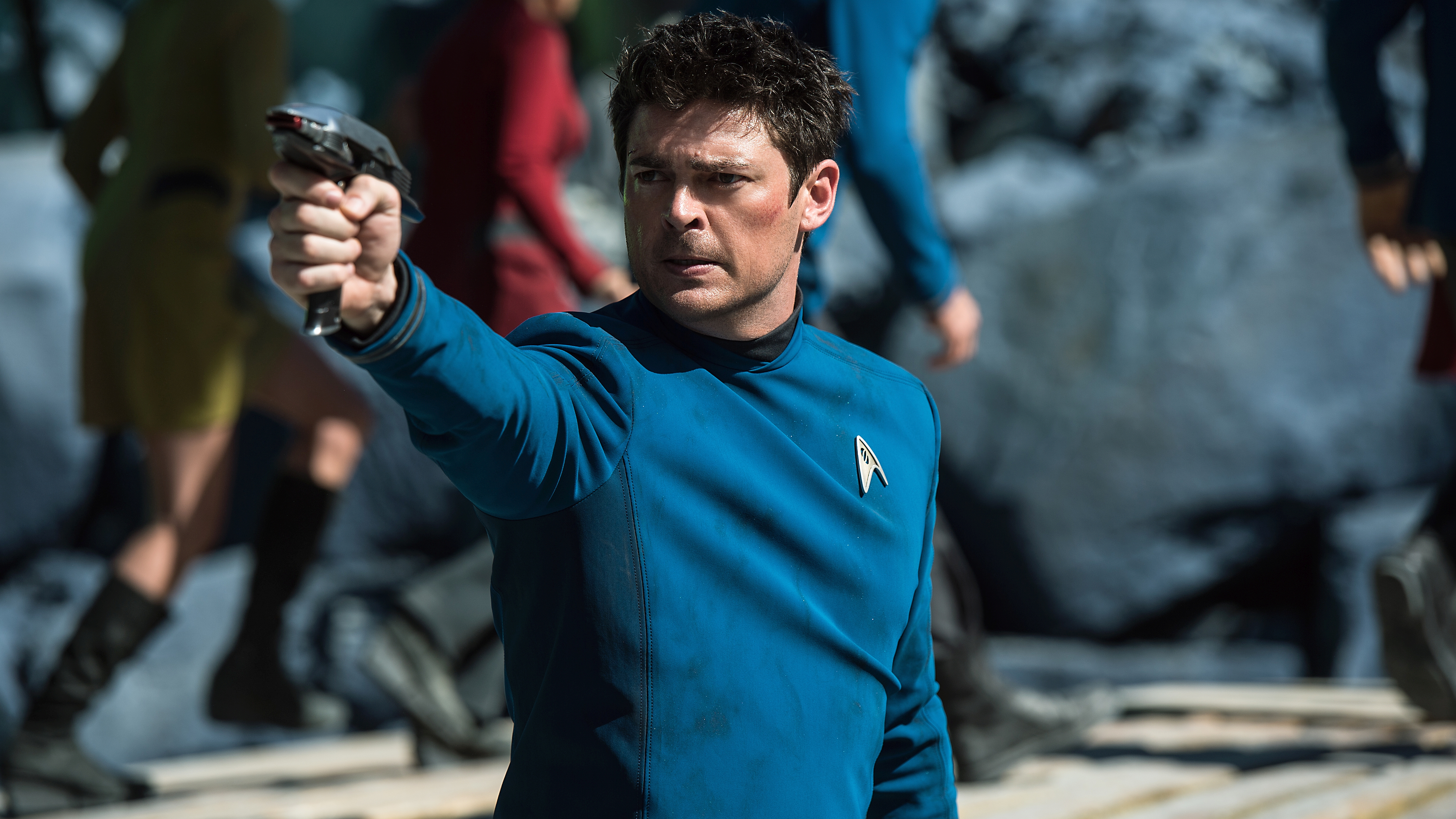 Karl Urban as Dr. McCoy in Star Trek HD Wallpaper