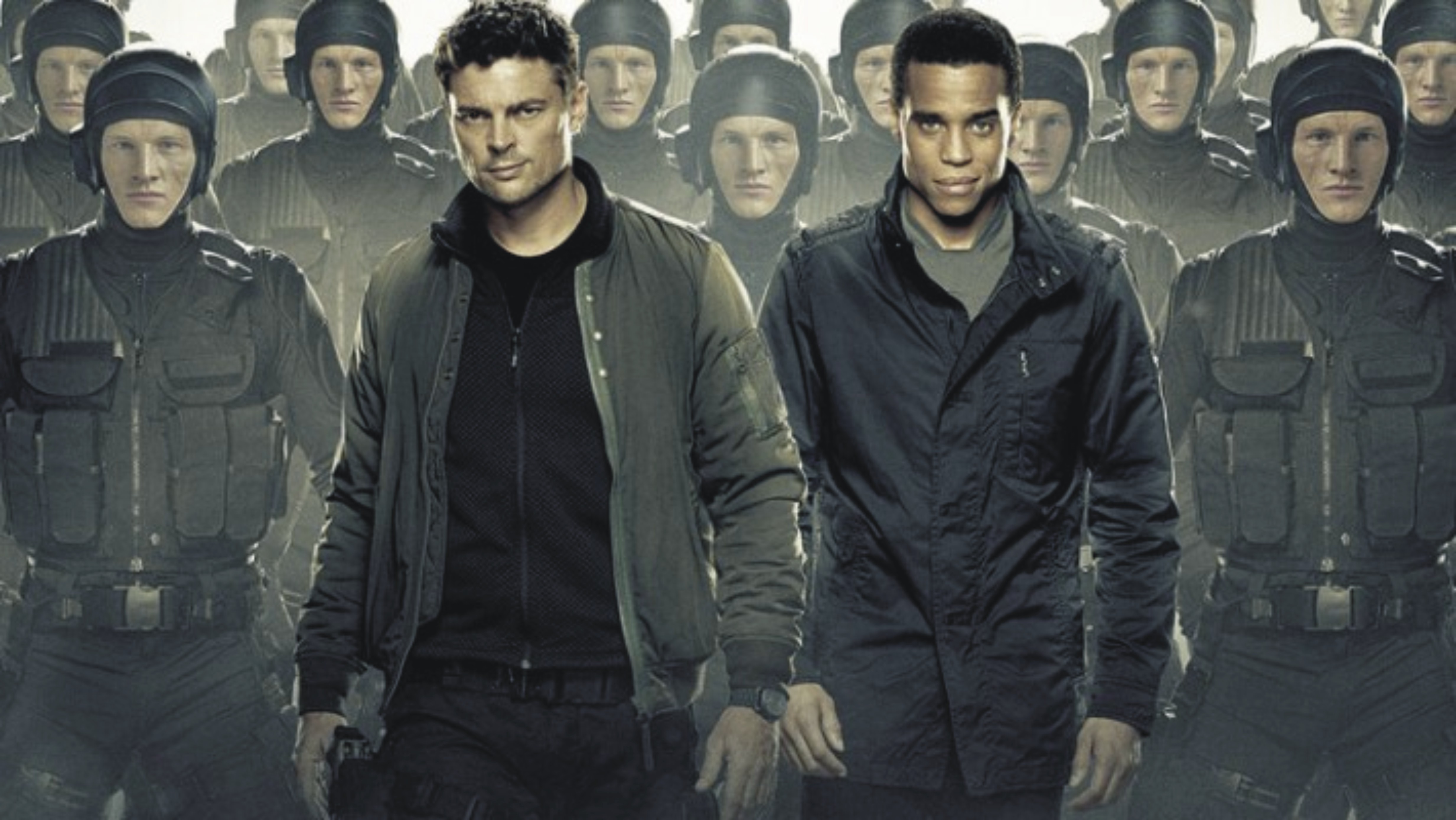 Karl Urban and Michael Ealy in Star Trek HD Wallpaper