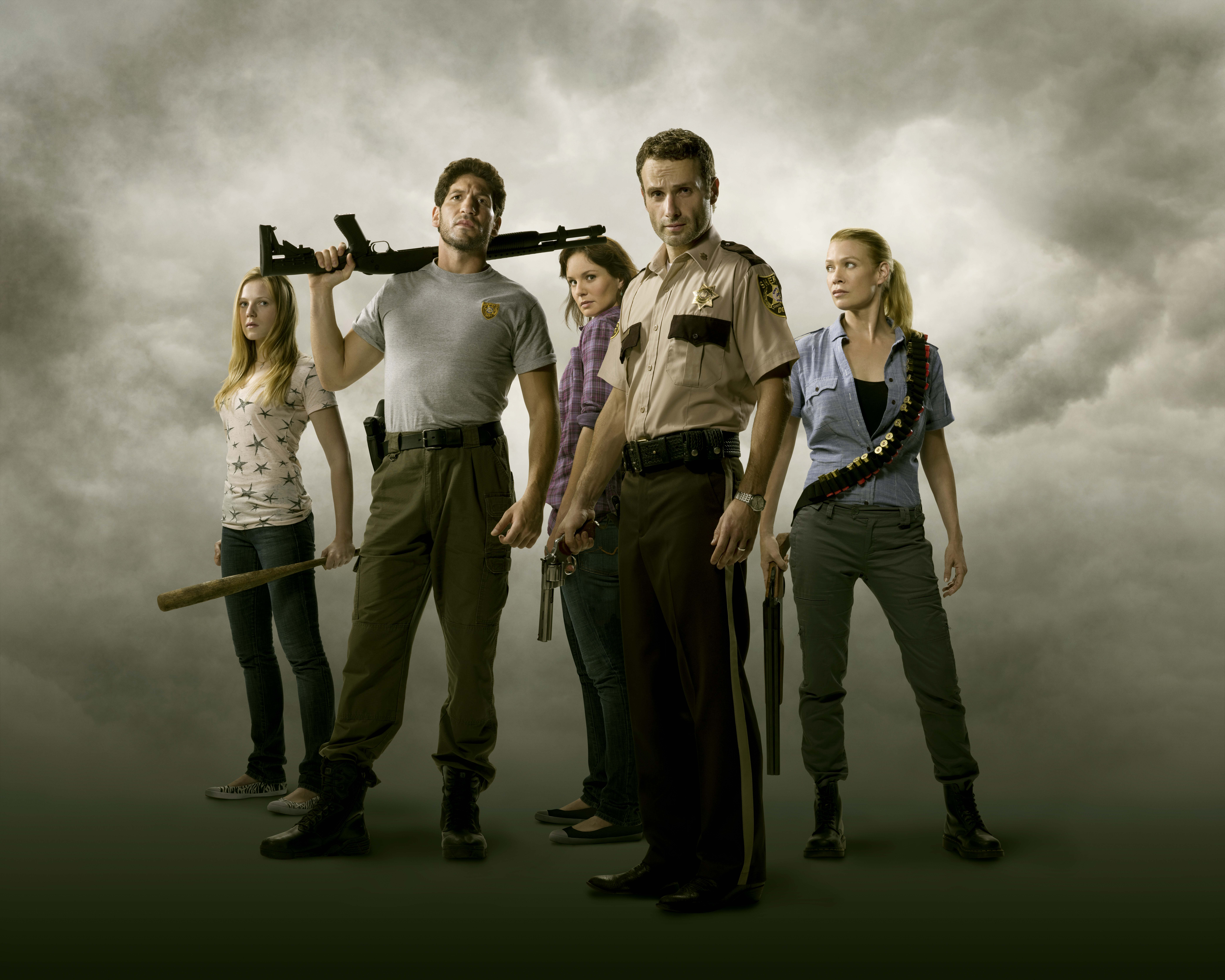 The Walking Dead cast HD Wallpaper