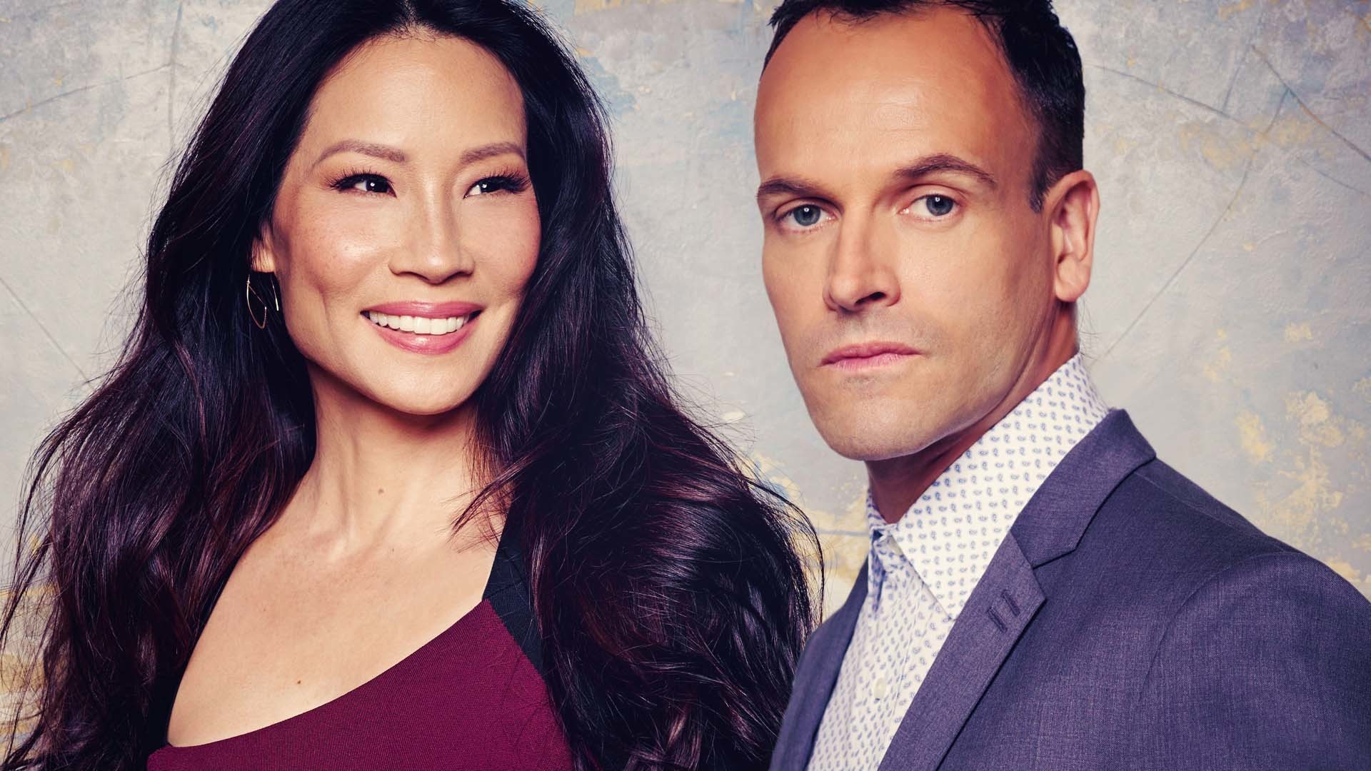 Lucy Liu and Jonny Lee Miller HD Wallpaper