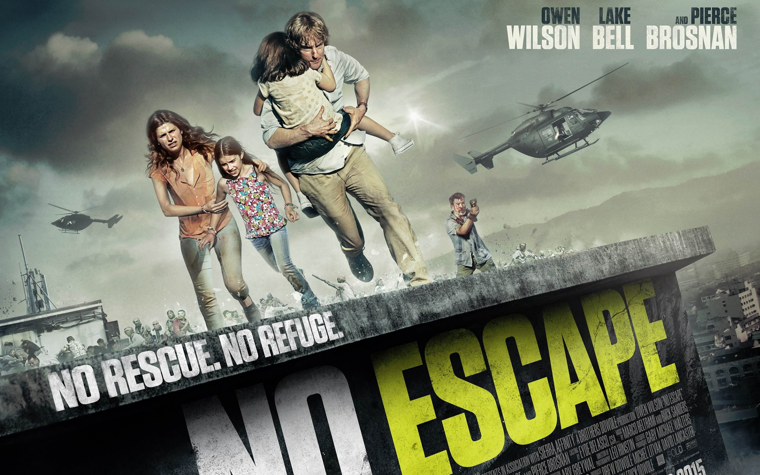 No Escape Movie Poster with Owen Wilson HD Wallpaper