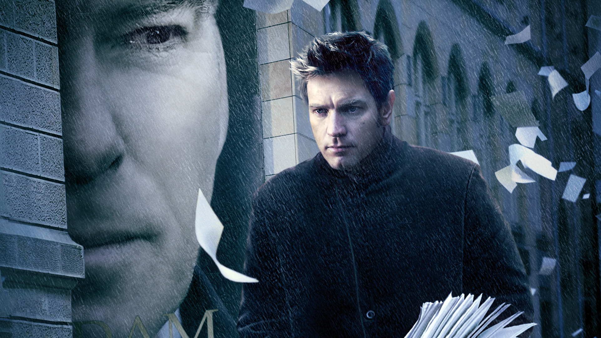 Ewan McGregor in the Rain HD Wallpaper