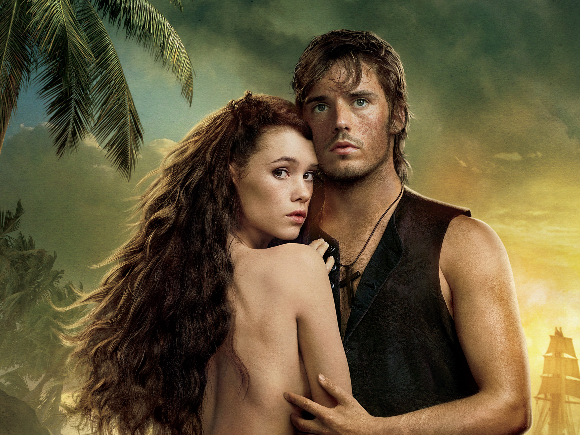 Philip and Syrena from Pirates of the Caribbean HD Wallpaper