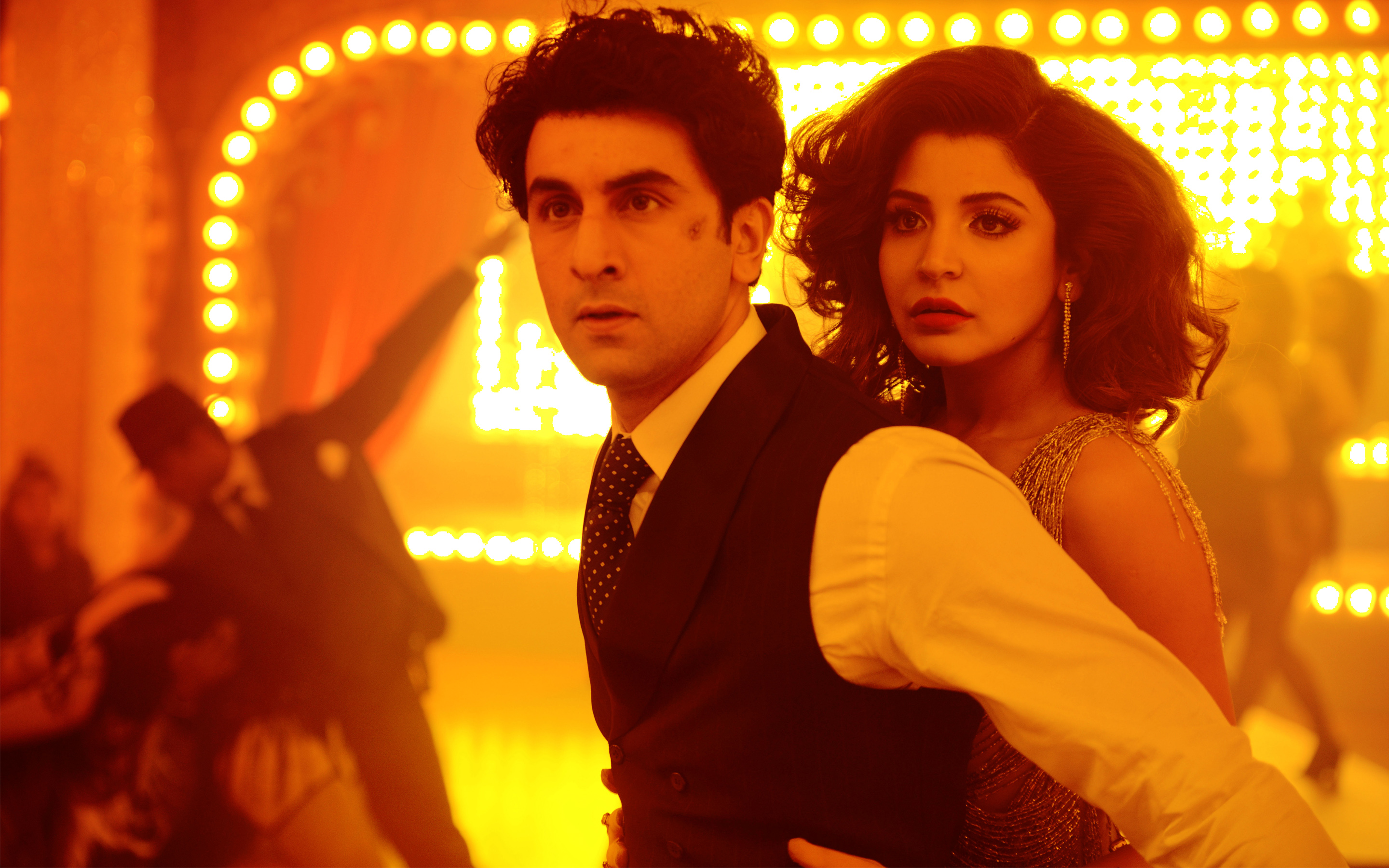 Anushka Sharma and Ranbir Kapoor in Bombay Velvet HD Wallpaper
