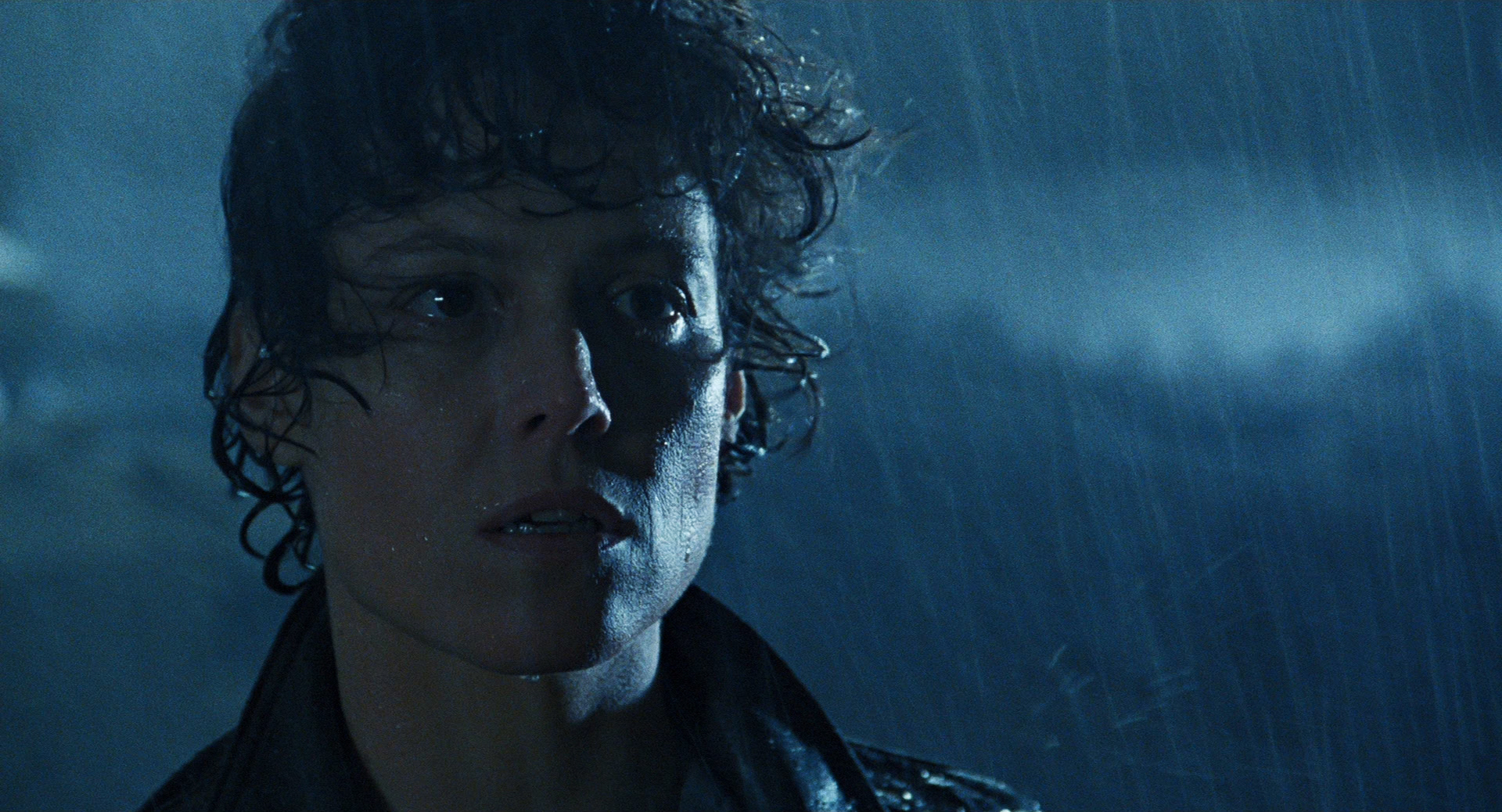 Ripley from Alien in the rain HD Wallpaper