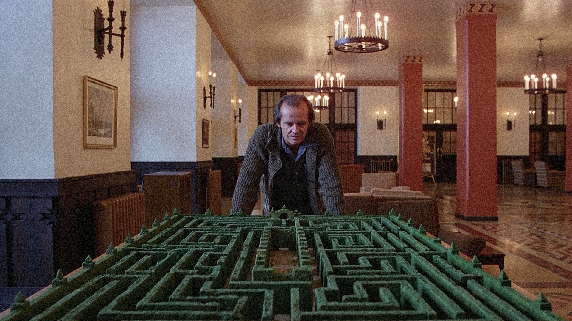 Jack Nicholson in The Shining HD Wallpaper