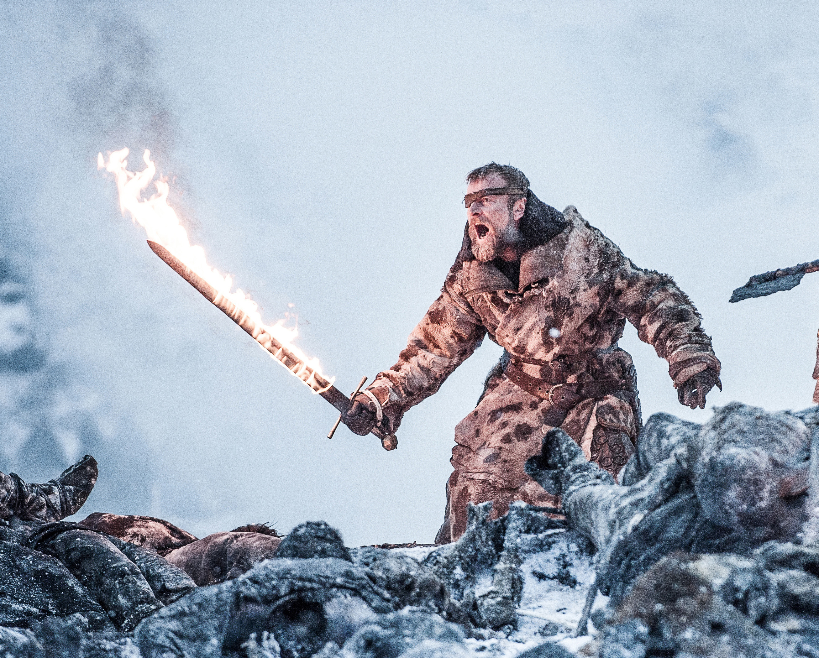 Beric Dondarrion from Game of Thrones HD Wallpaper