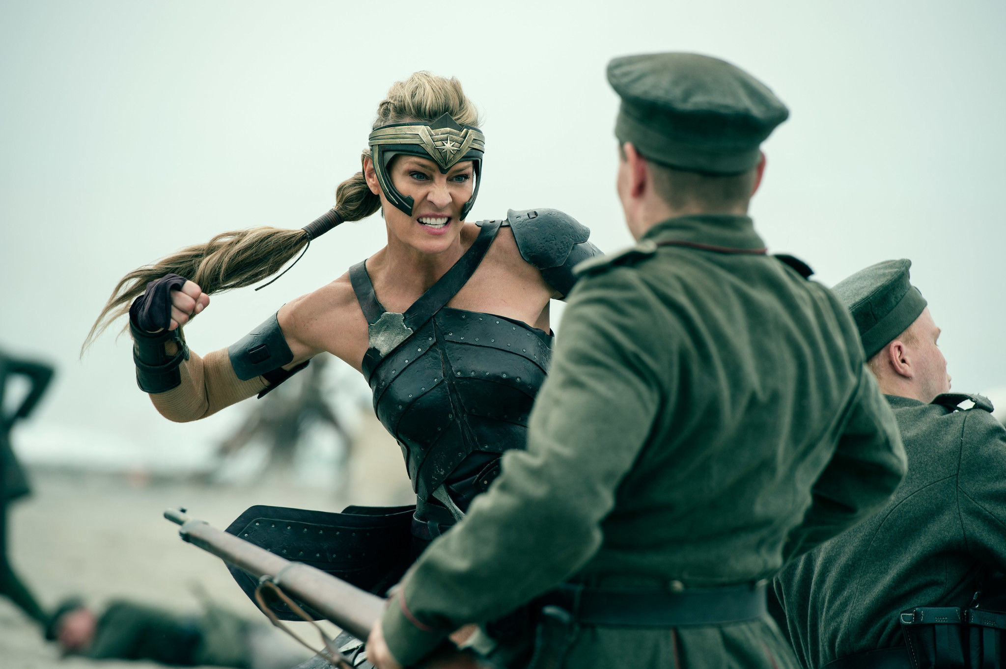 Wonder Woman from Justice League vs. Soldiers HD Wallpaper