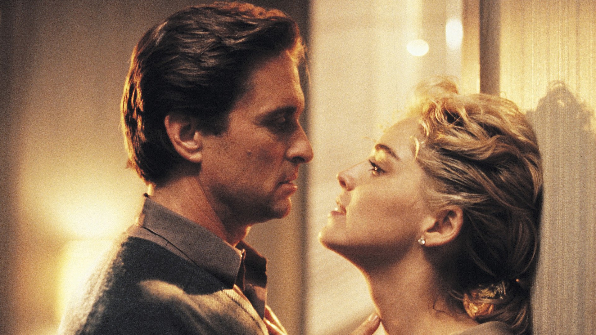 Sharon Stone and Michael Douglas HD Wallpaper