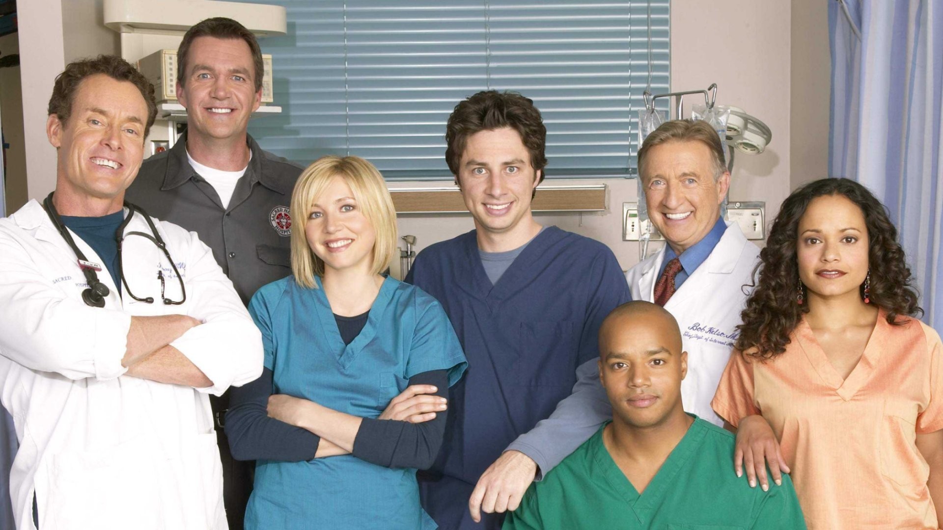 Scrubs Cast HD Wallpaper