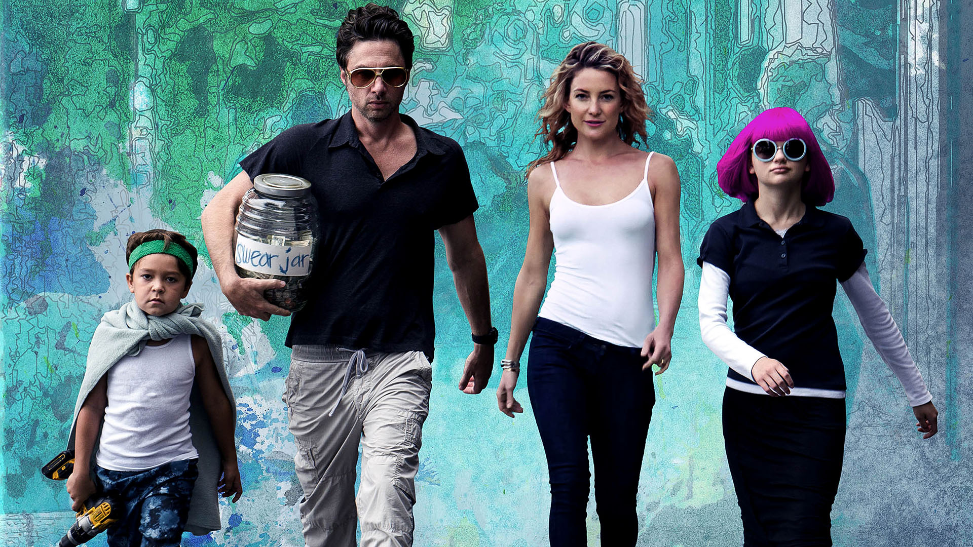 Zach Braff and cast of Wish I Was Here HD Wallpaper