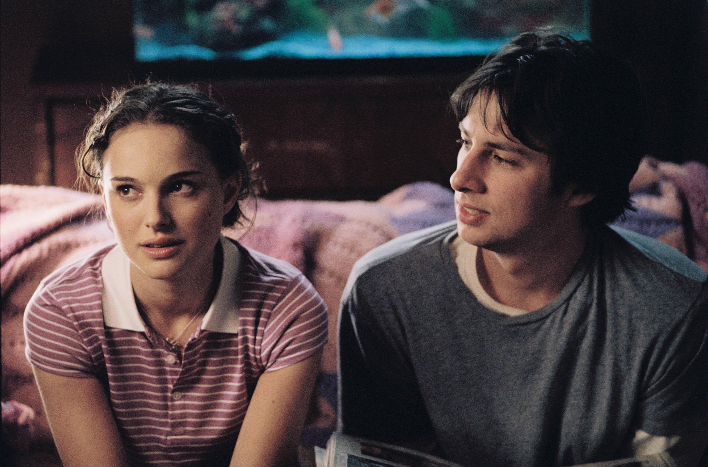 Zach Braff and Natalie Portman HD Wallpaper
