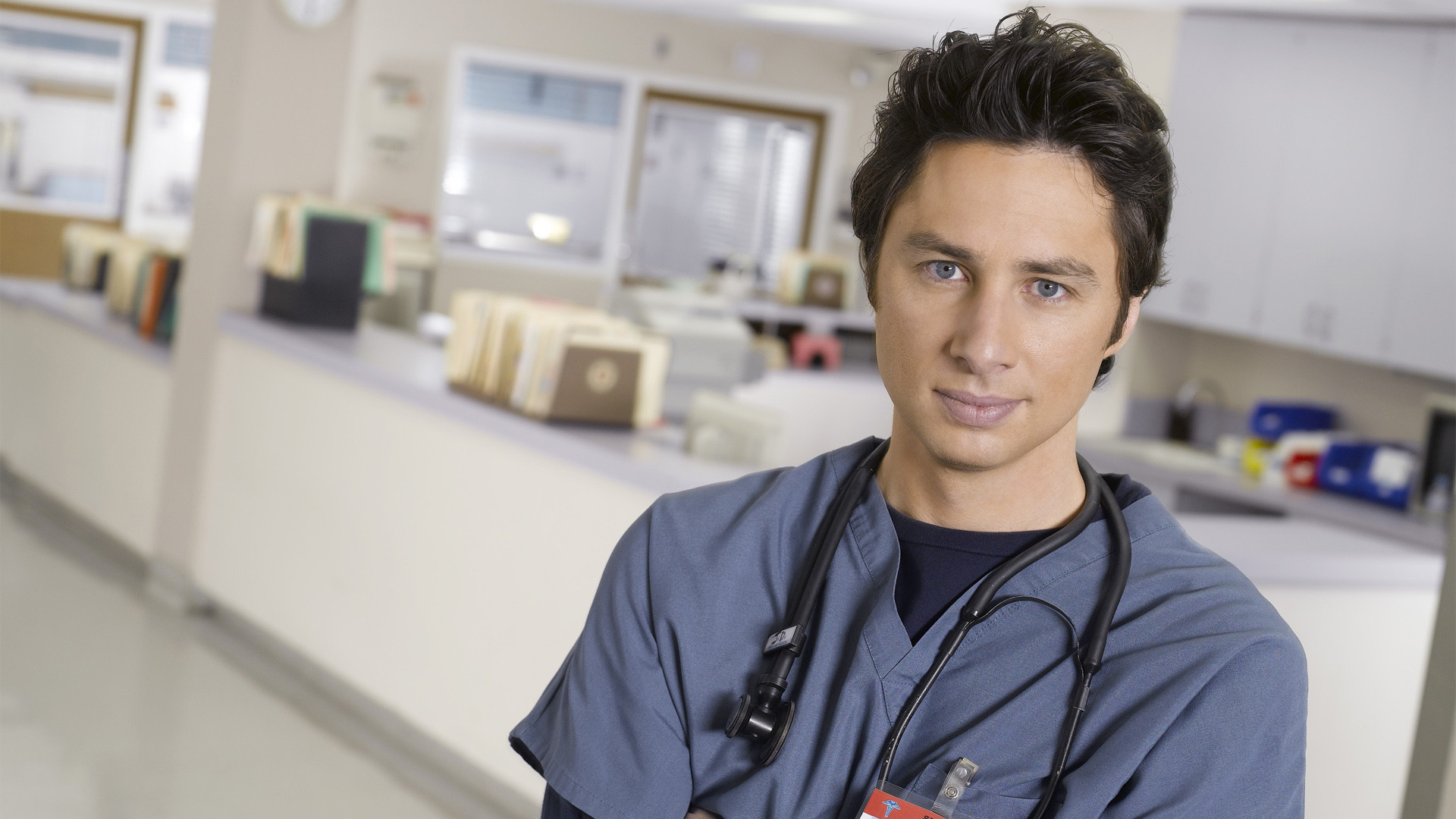 Zach Braff as J.D. from Scrubs HD Wallpaper