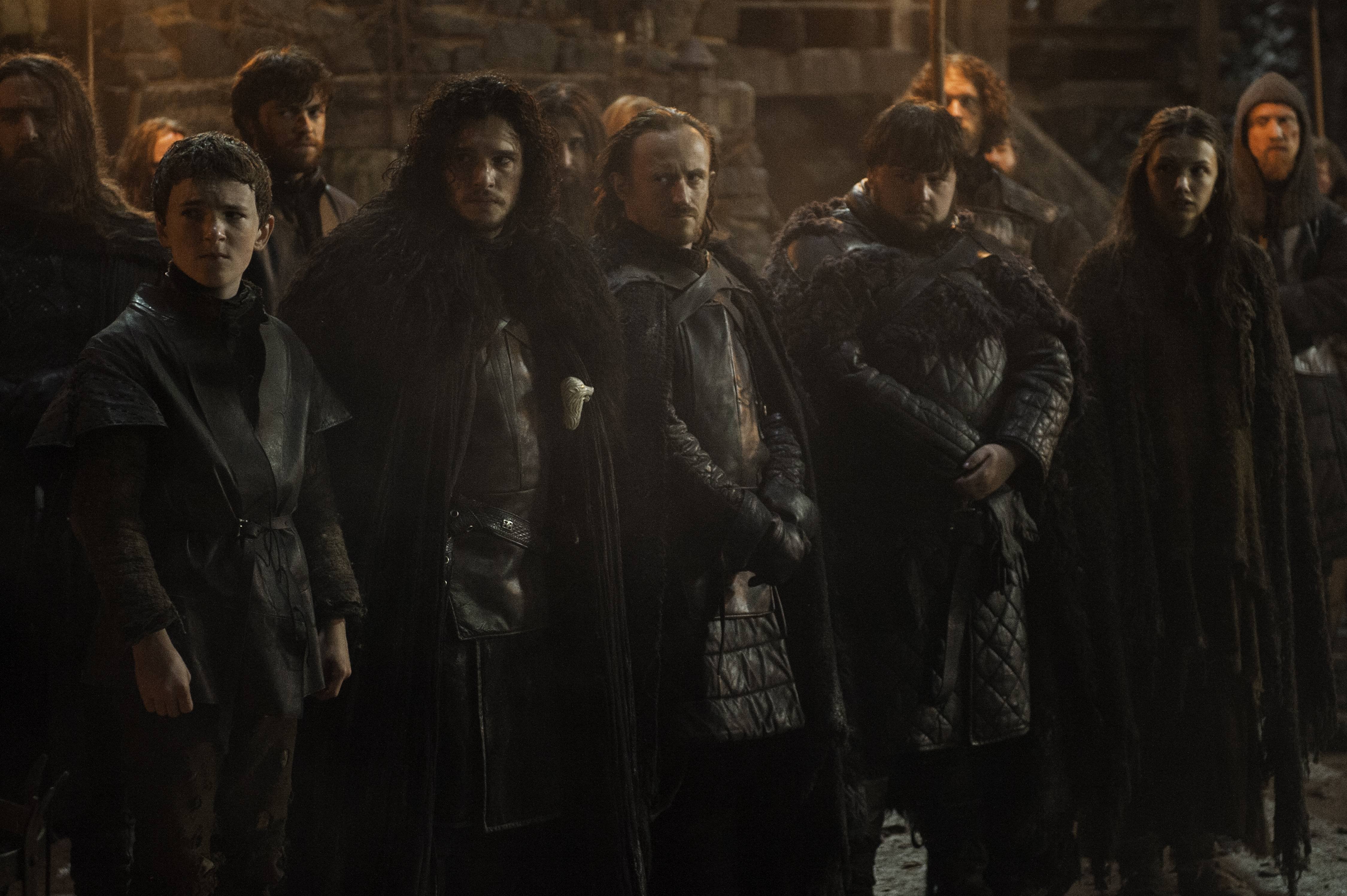 Ben Crompton and others from Game of Thrones HD Wallpaper