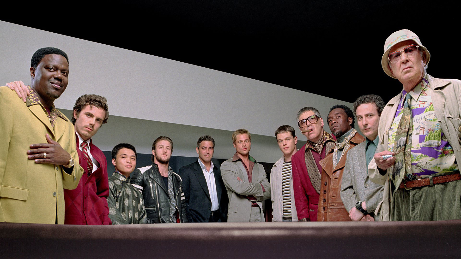 Ocean's Eleven Cast Group Photo HD Wallpaper