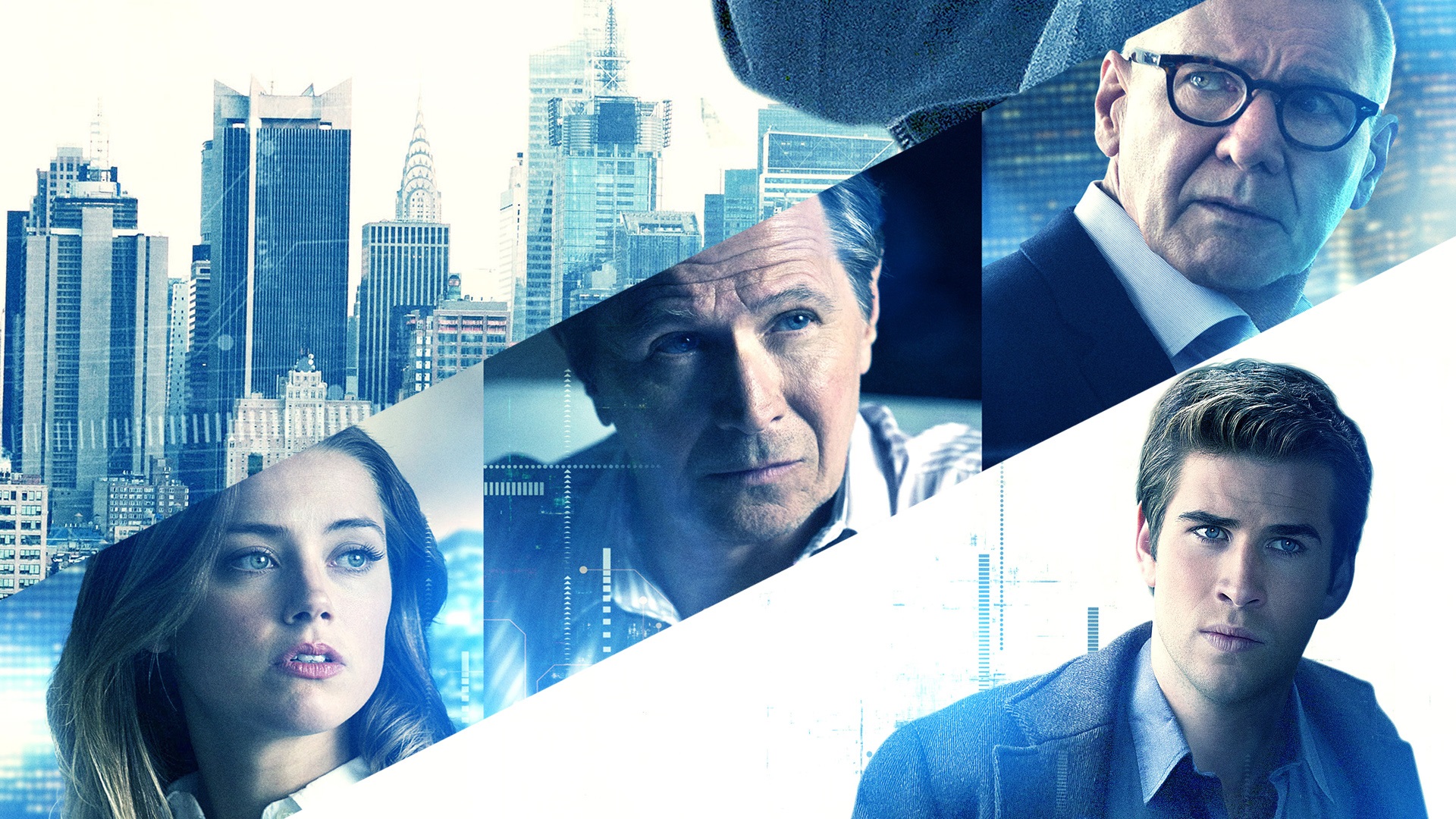 Paranoia (2013) - Liam Hemsworth, Gary Oldman, Harrison Ford HD Wallpaper