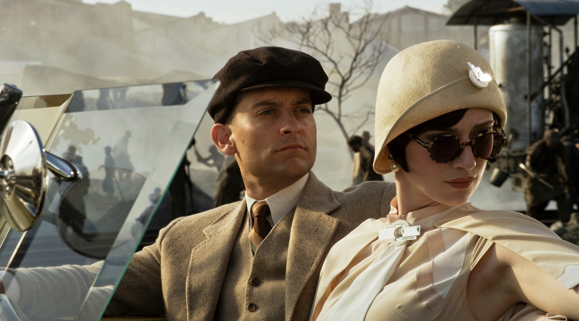 Nick Carraway and Daisy Buchanan in The Great Gatsby HD Wallpaper