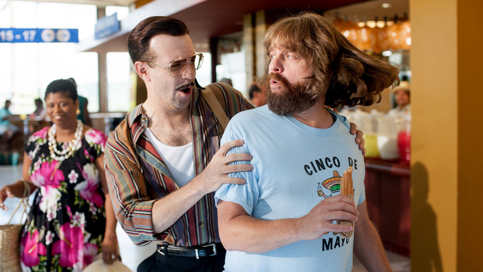 Zach Galifianakis in a scene from The Hangover HD Wallpaper