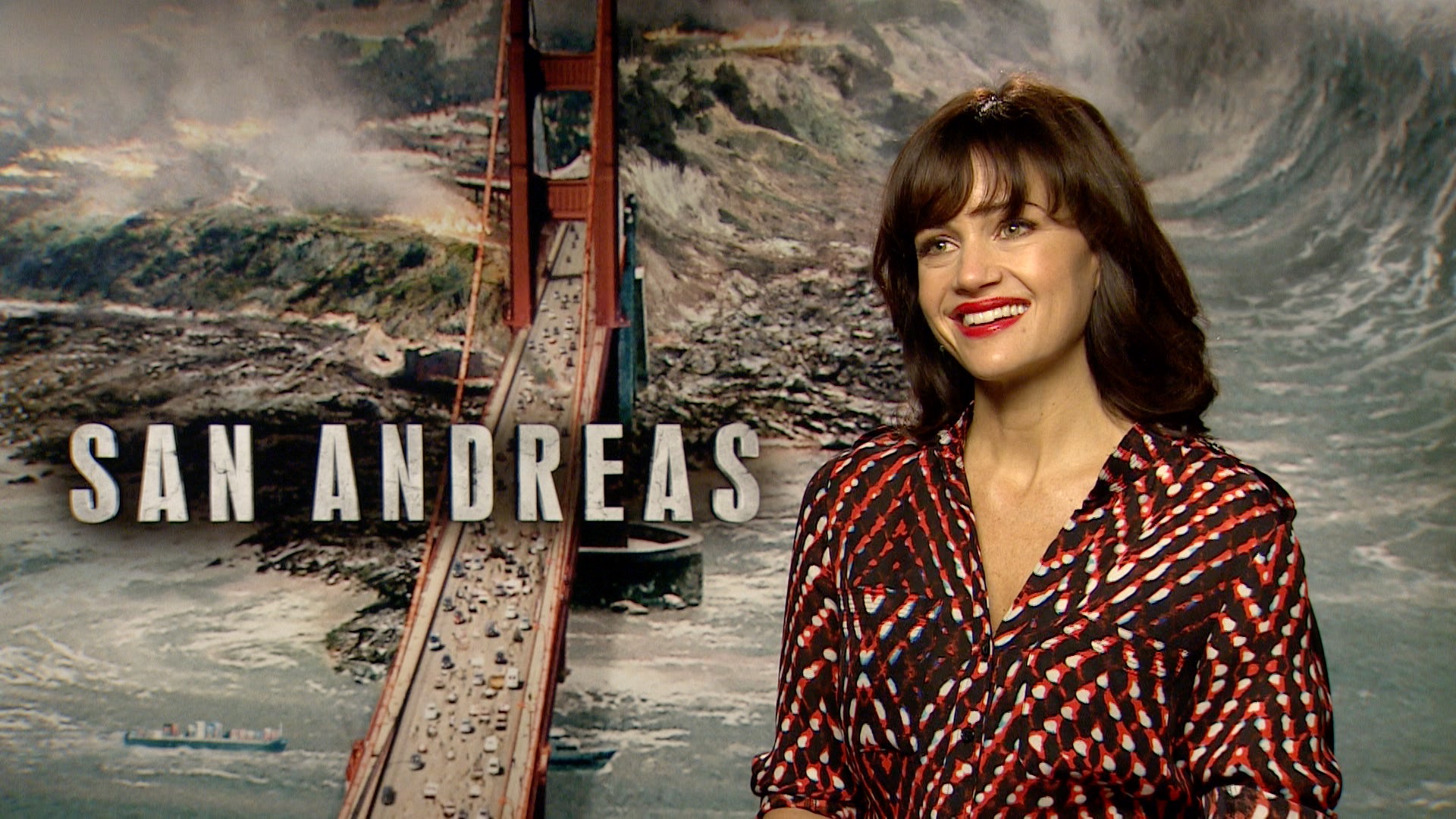 Carla Gugino in San Andreas HD Wallpaper
