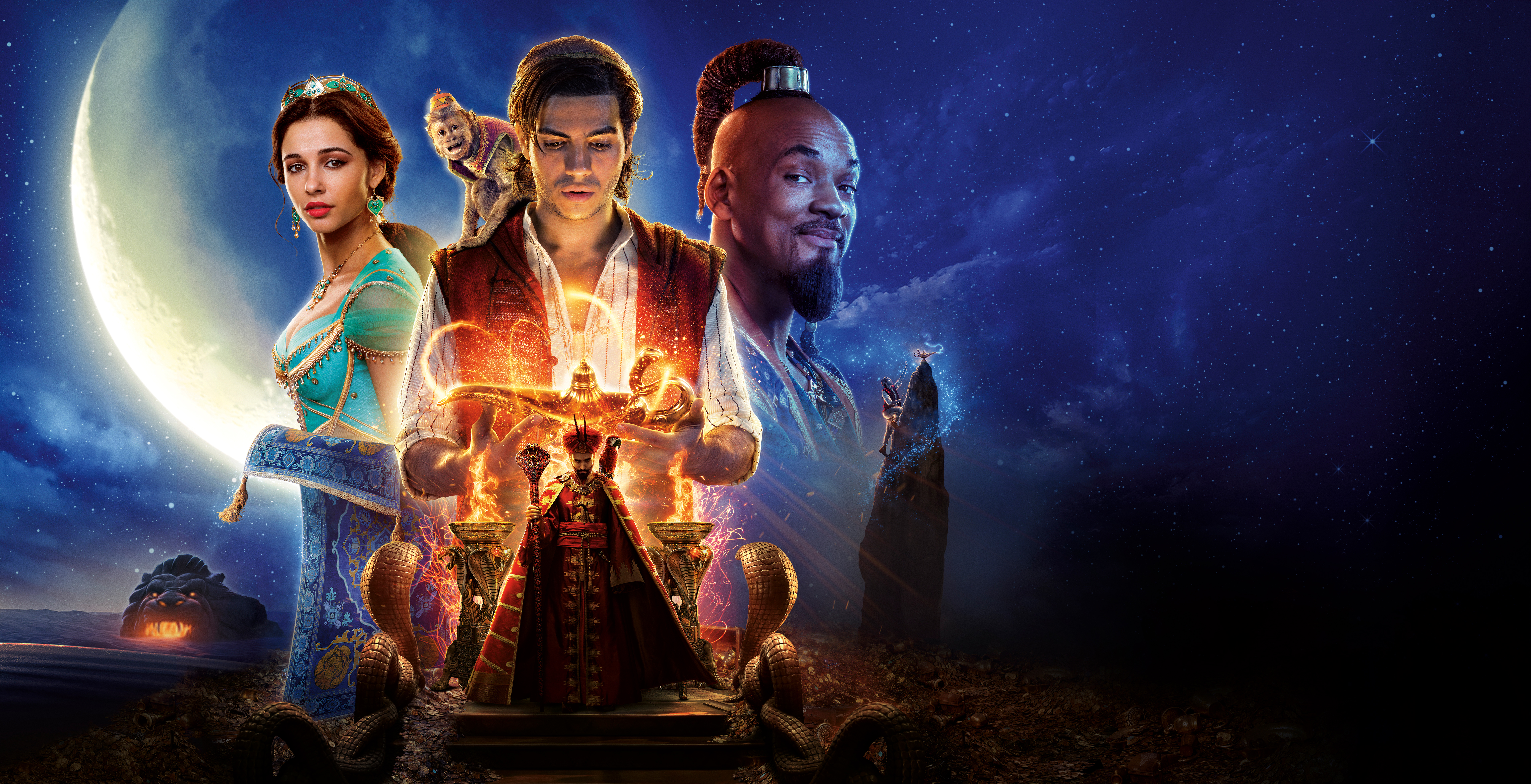 Aladdin 2019 Movie Poster HD Wallpaper