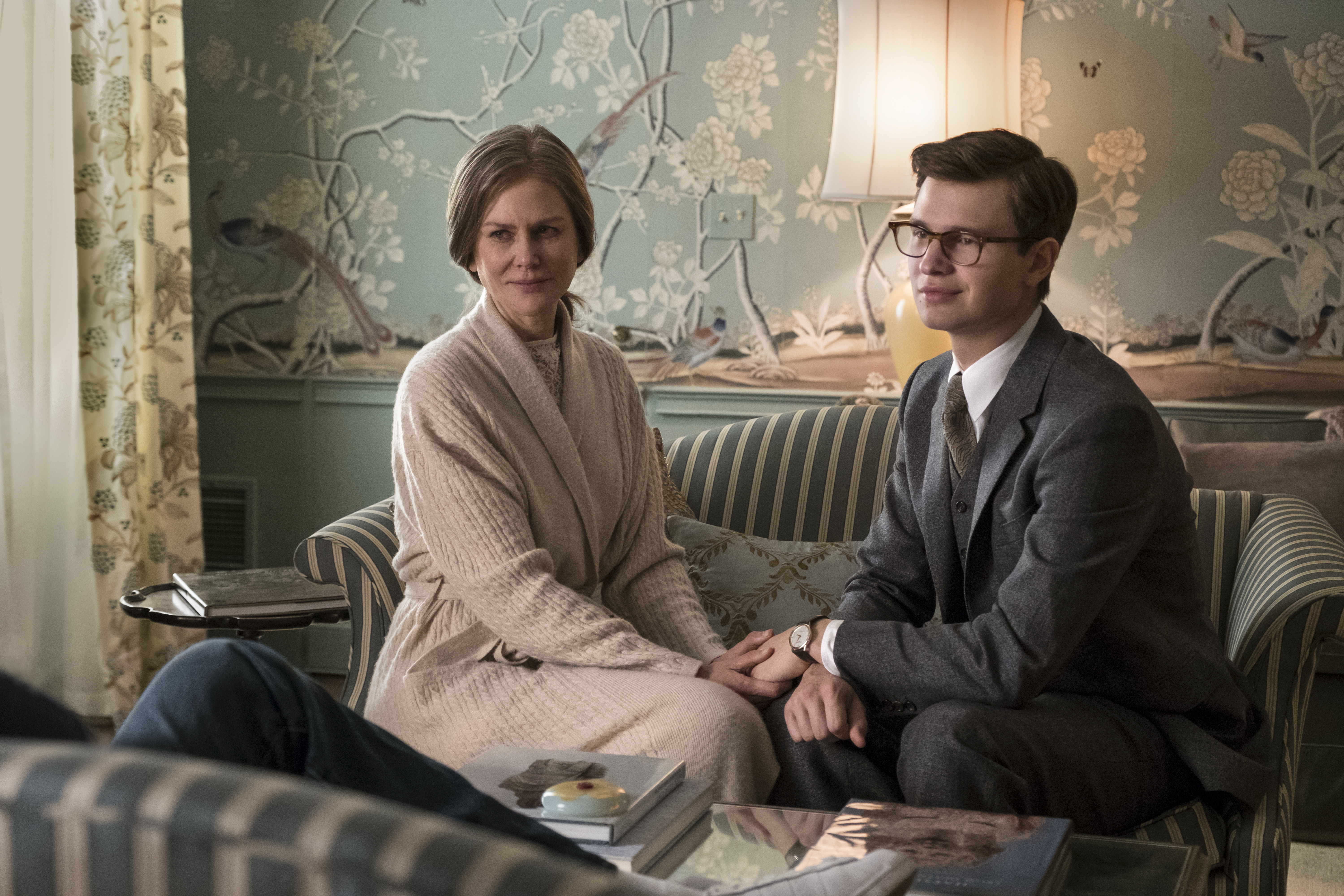 Ansel Elgort and Nicole Kidman HD Wallpaper