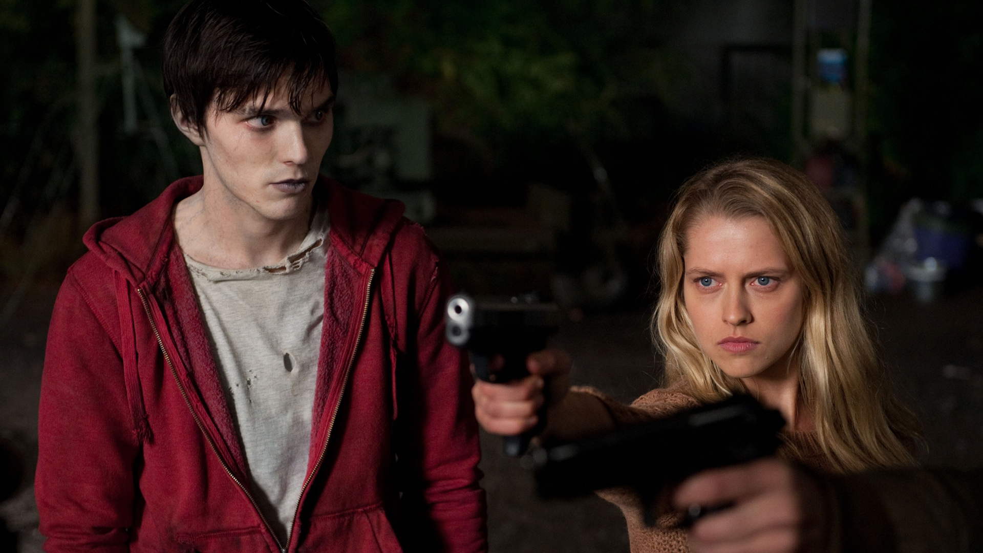 Nicholas Hoult as R from Warm Bodies HD Wallpaper