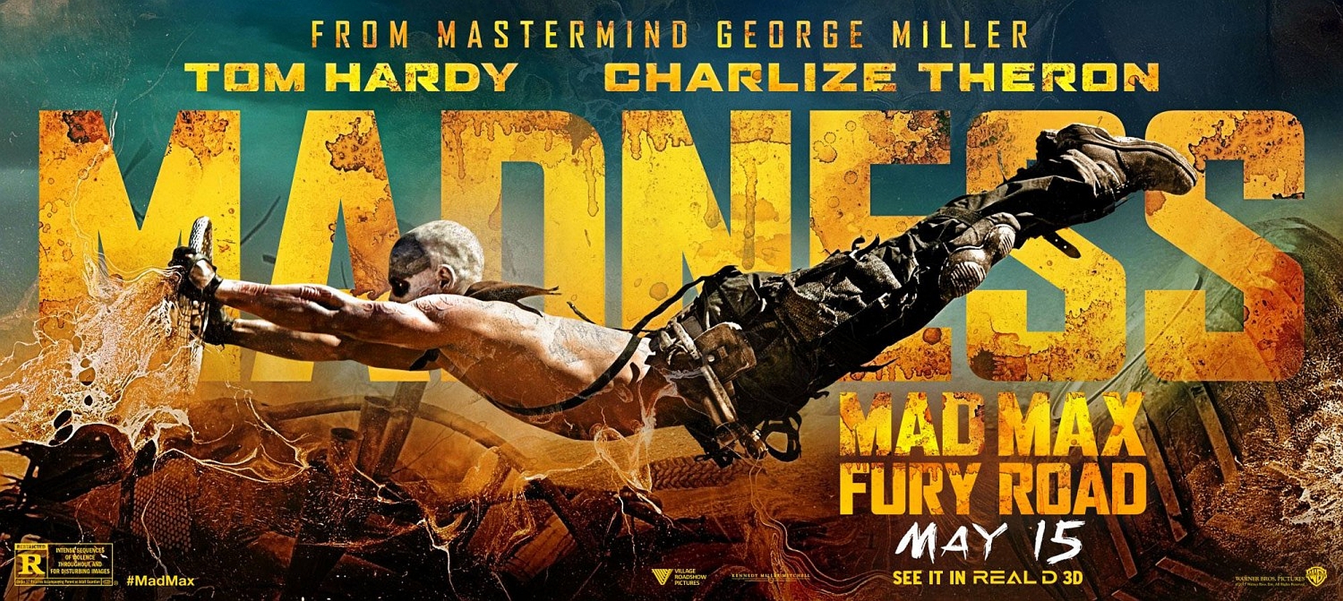 Mad Max: Fury Road movie poster HD Wallpaper