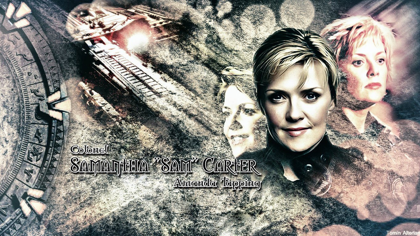 Colonel Samantha "Sam" Carter from Stargate SG-1 HD Wallpaper