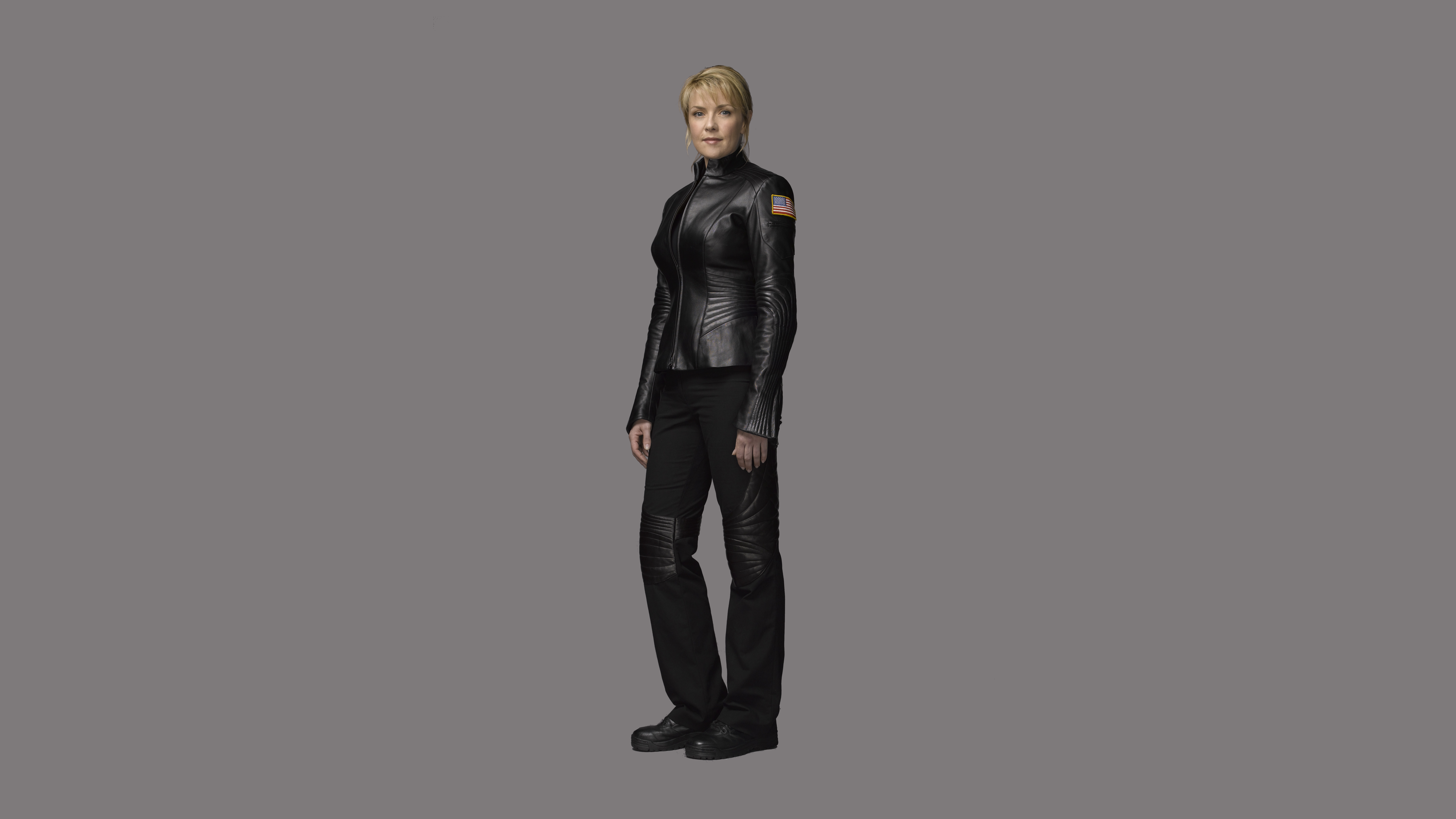 Amanda Tapping as Samantha Carter HD Wallpaper