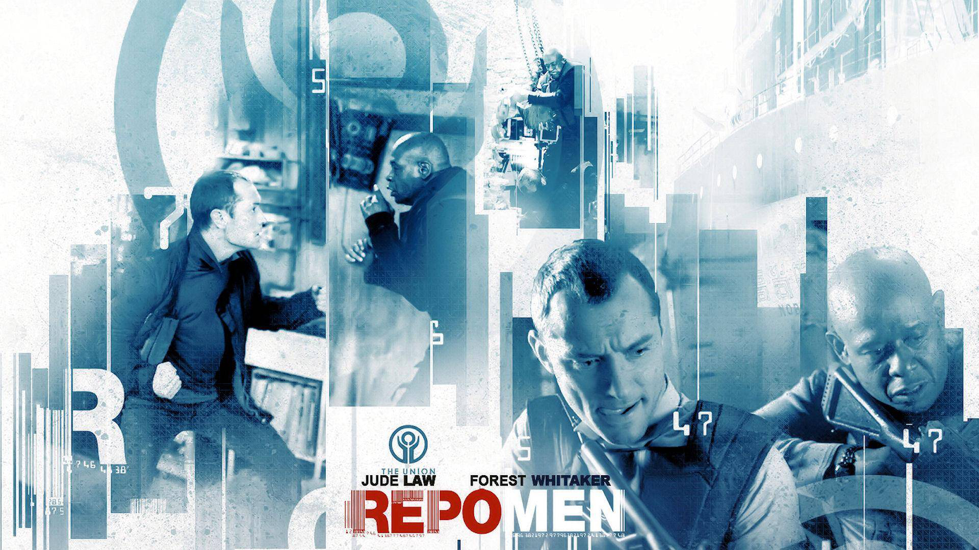Repo Men Jude Law Forest Whitaker HD Wallpaper