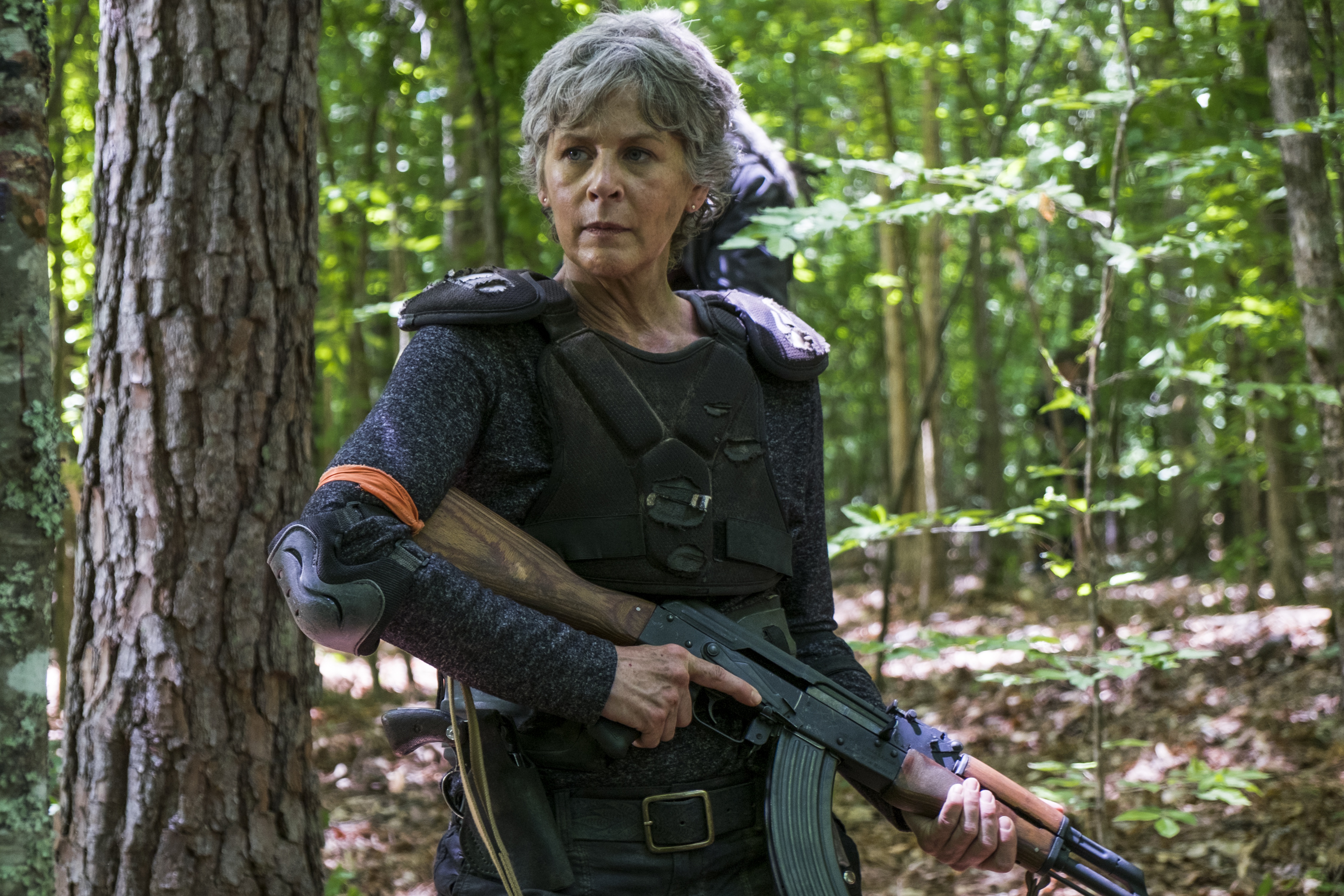 Melissa McBride in The Walking Dead HD Wallpaper