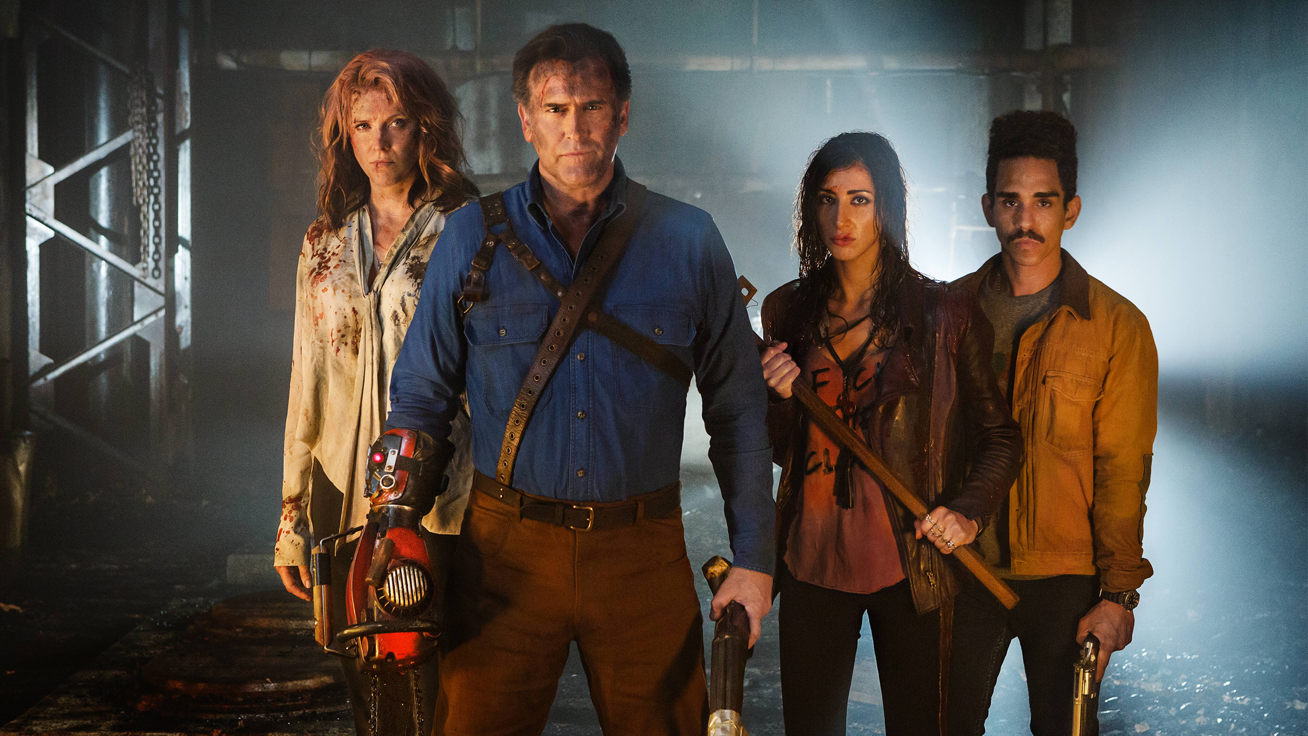Ash vs Evil Dead: Ash and companions HD Wallpaper