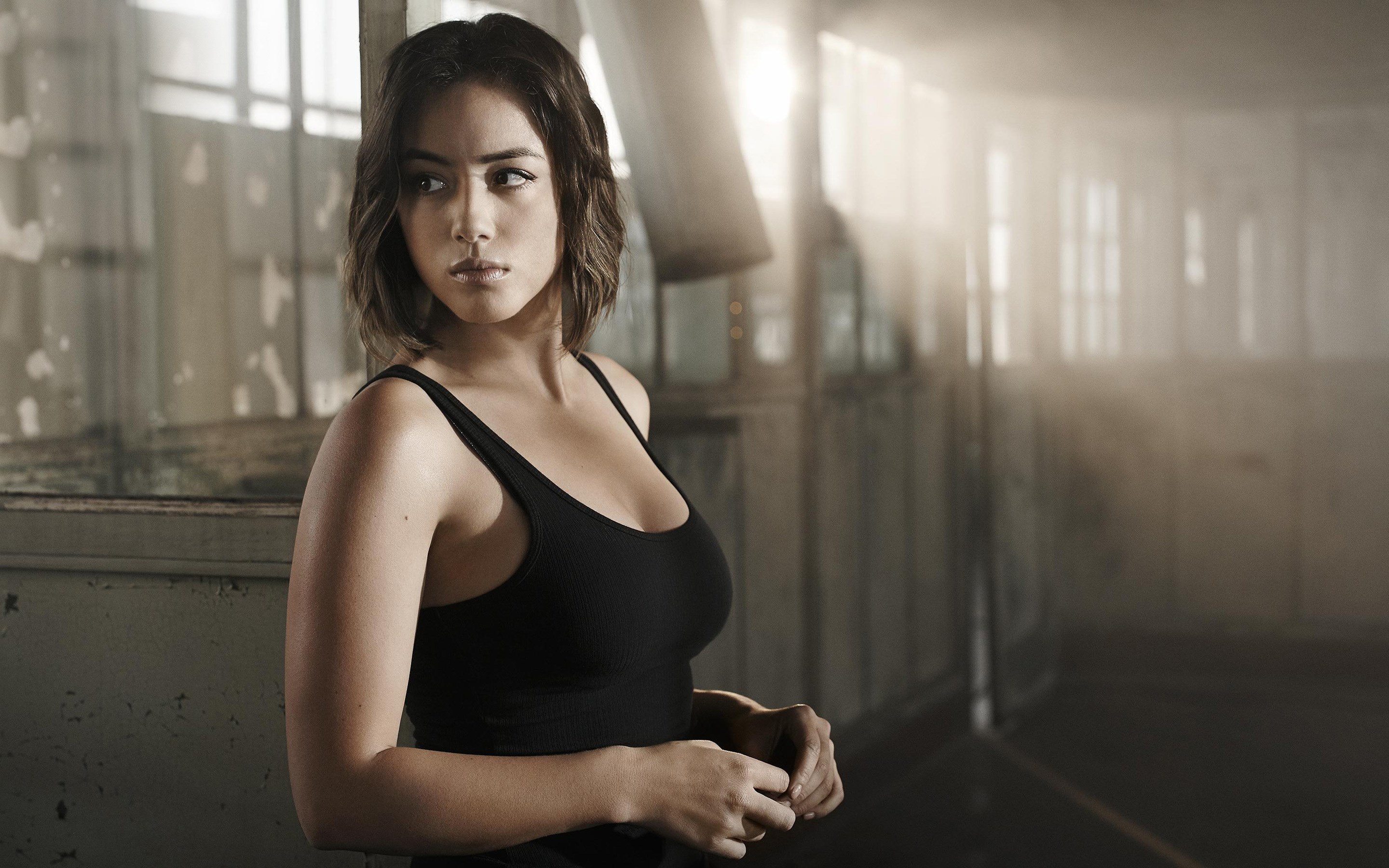 Chloe Bennet as Daisy Johnson from Agents of S.H.I.E.L.D. HD Wallpaper