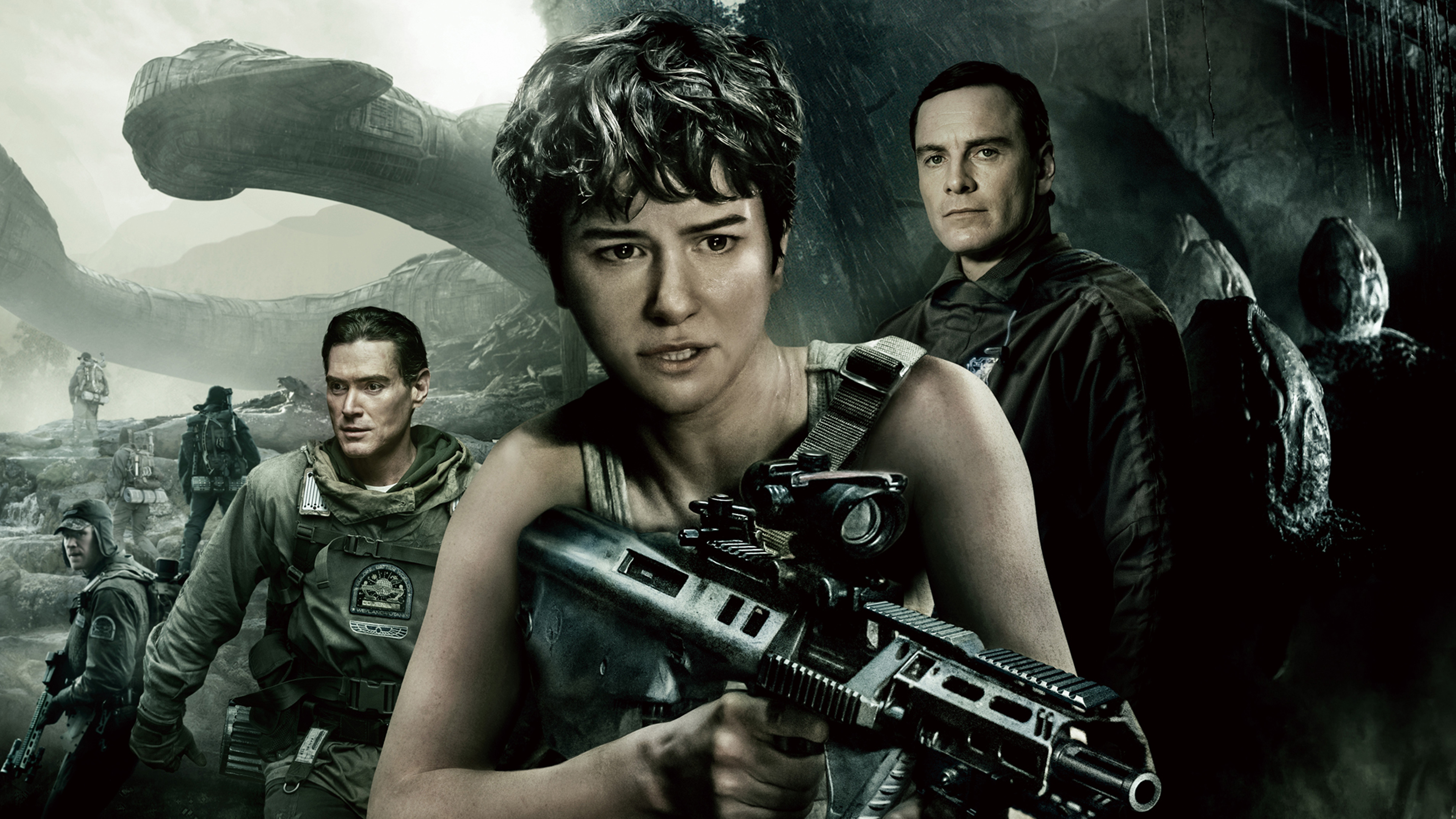 Katherine Waterston in Alien: Covenant HD Wallpaper