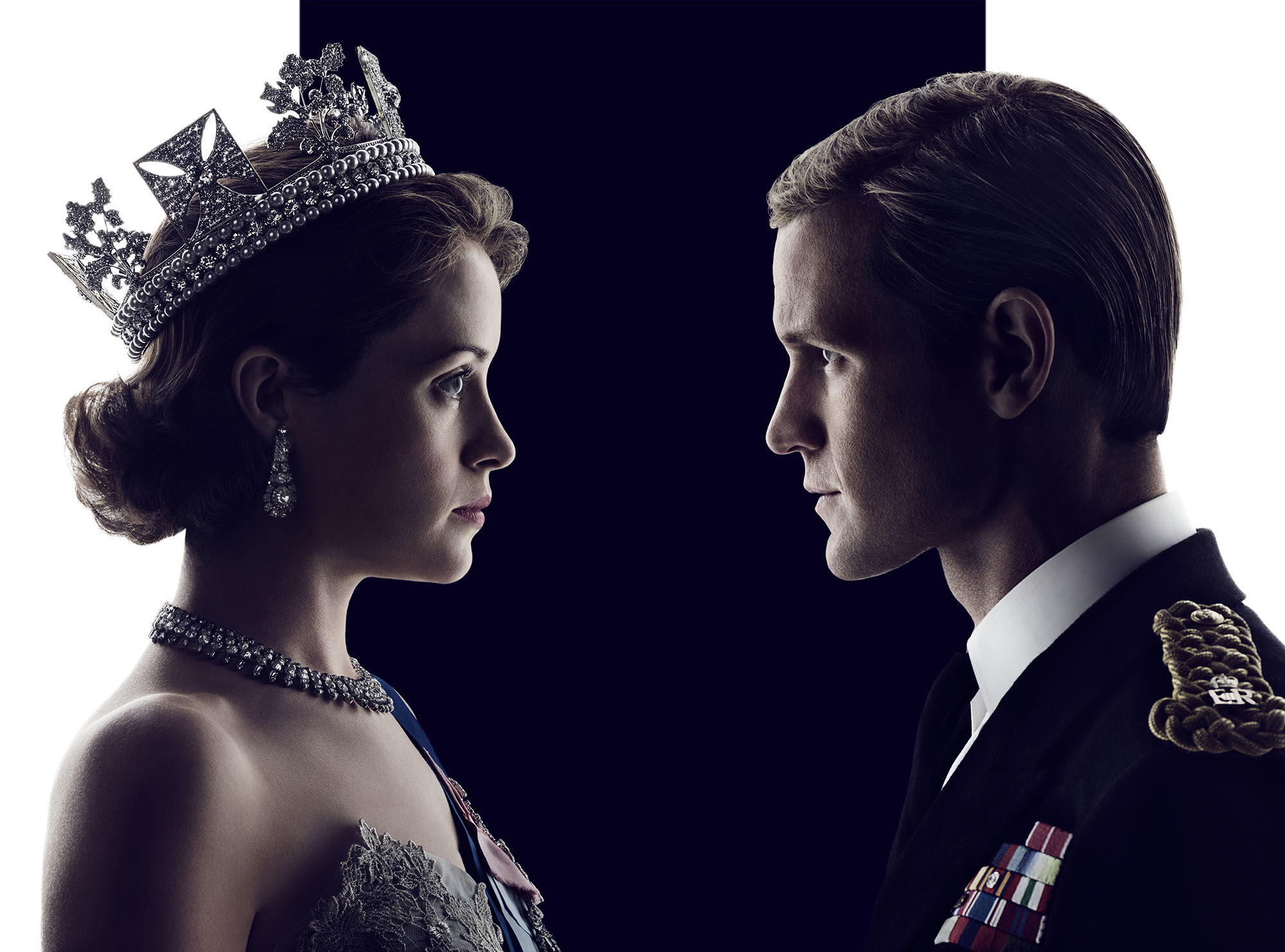 Queen Elizabeth II and Prince Philip from The Crown HD Wallpaper