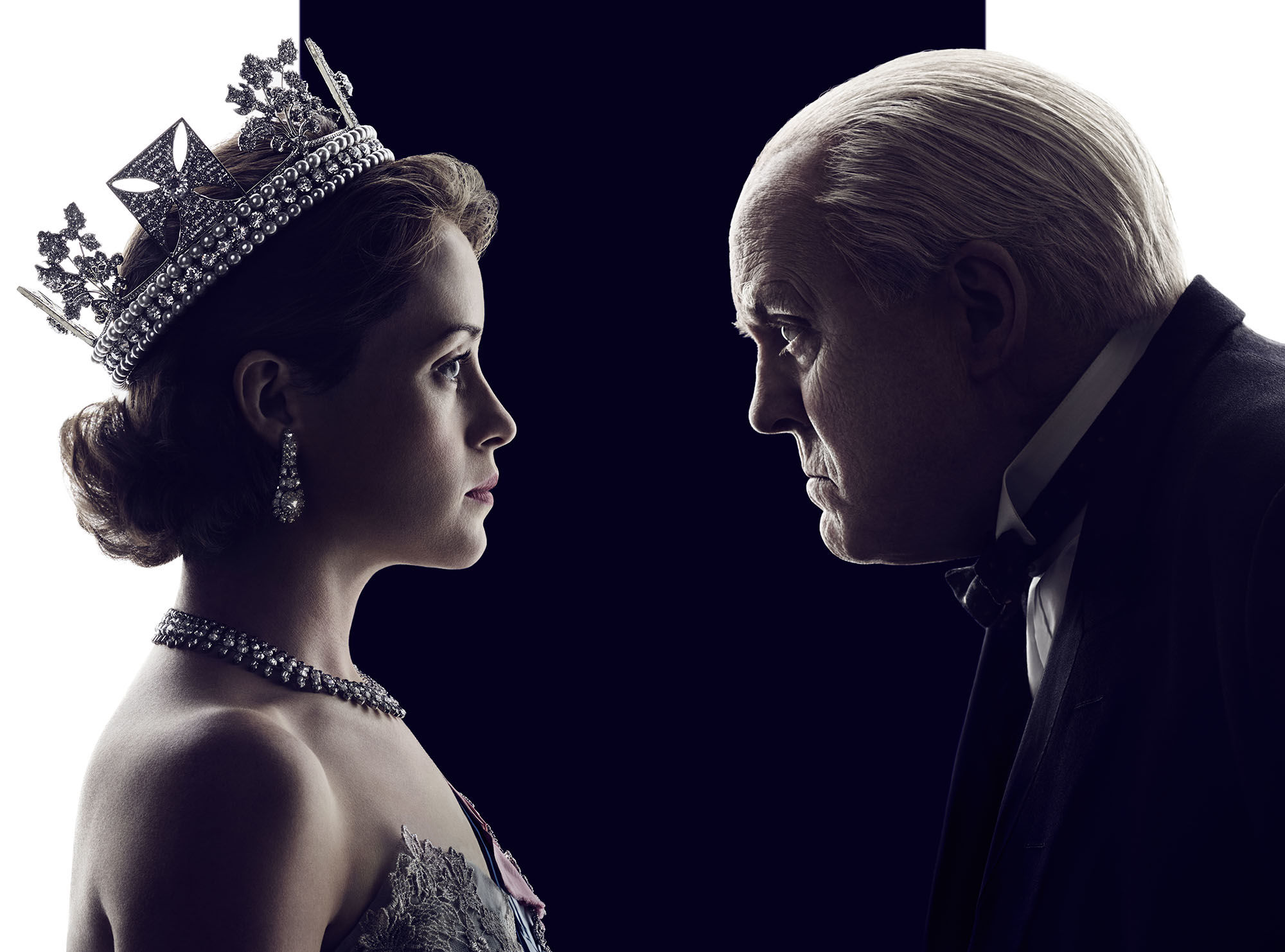Queen Elizabeth II and Prince Philip from The Crown HD Wallpaper