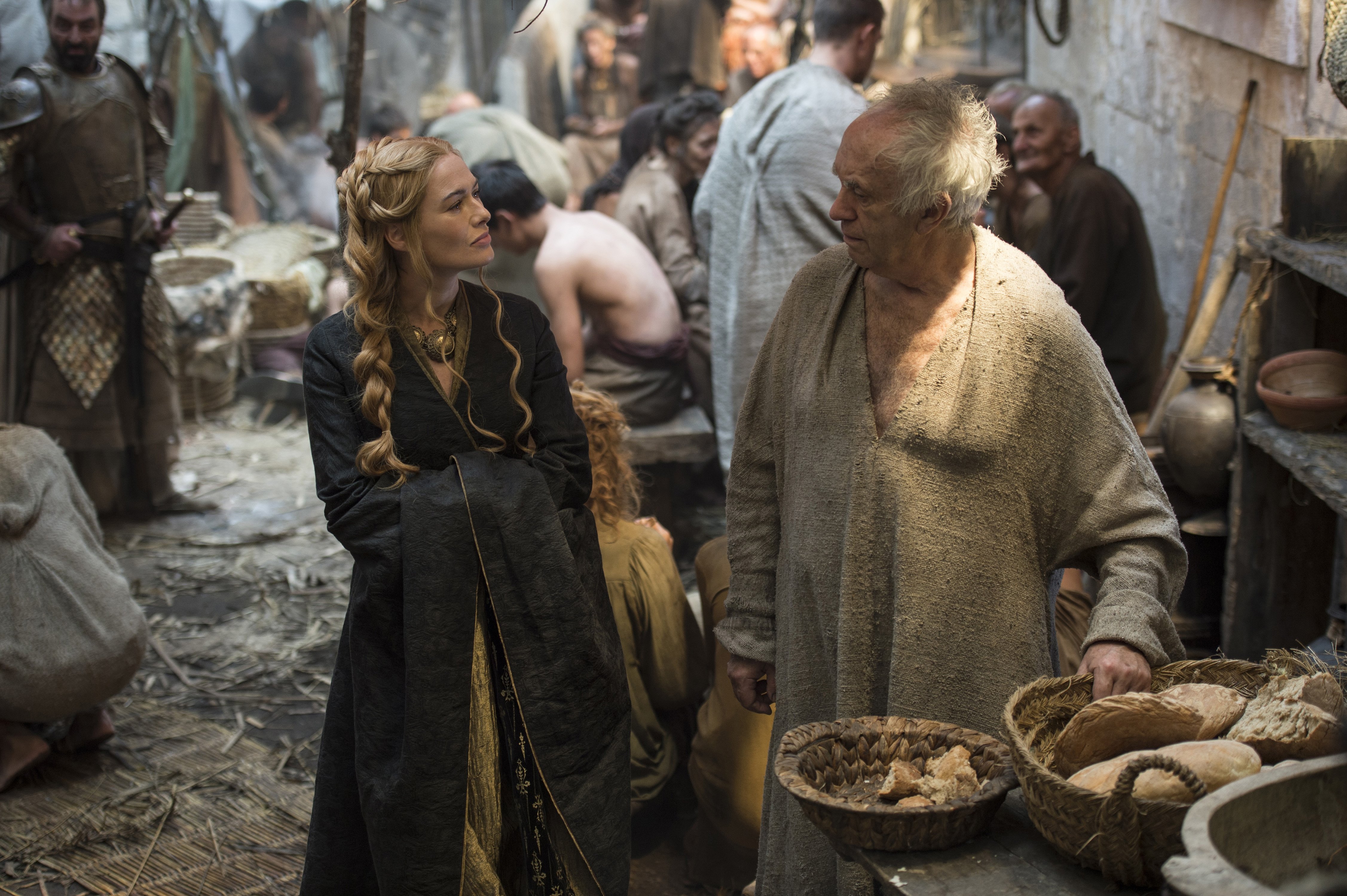 Cersei Lannister and High Sparrow from Game of Thrones HD Wallpaper