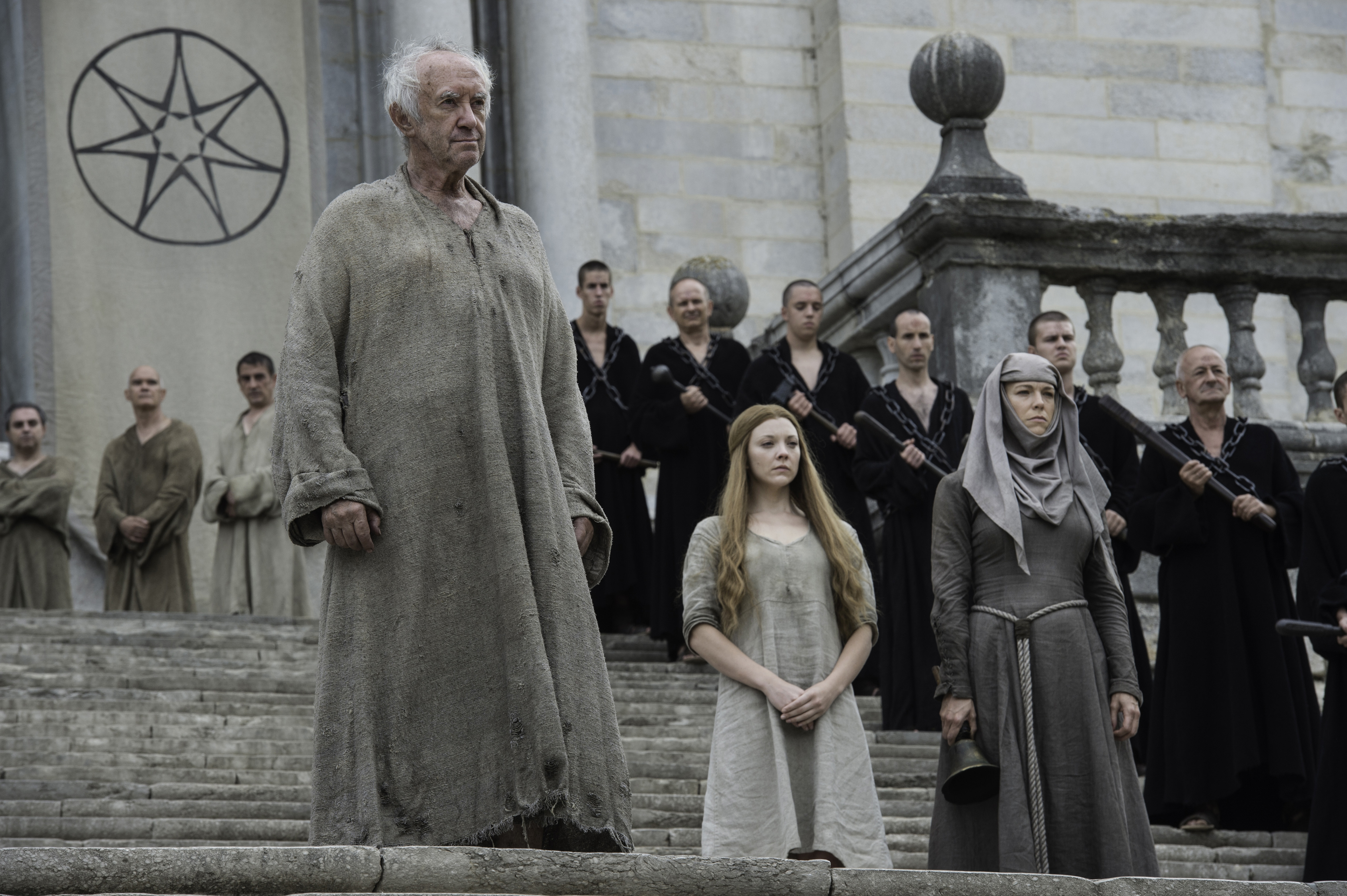 Jonathan Pryce and Margaery Tyrell in Game of Thrones HD Wallpaper